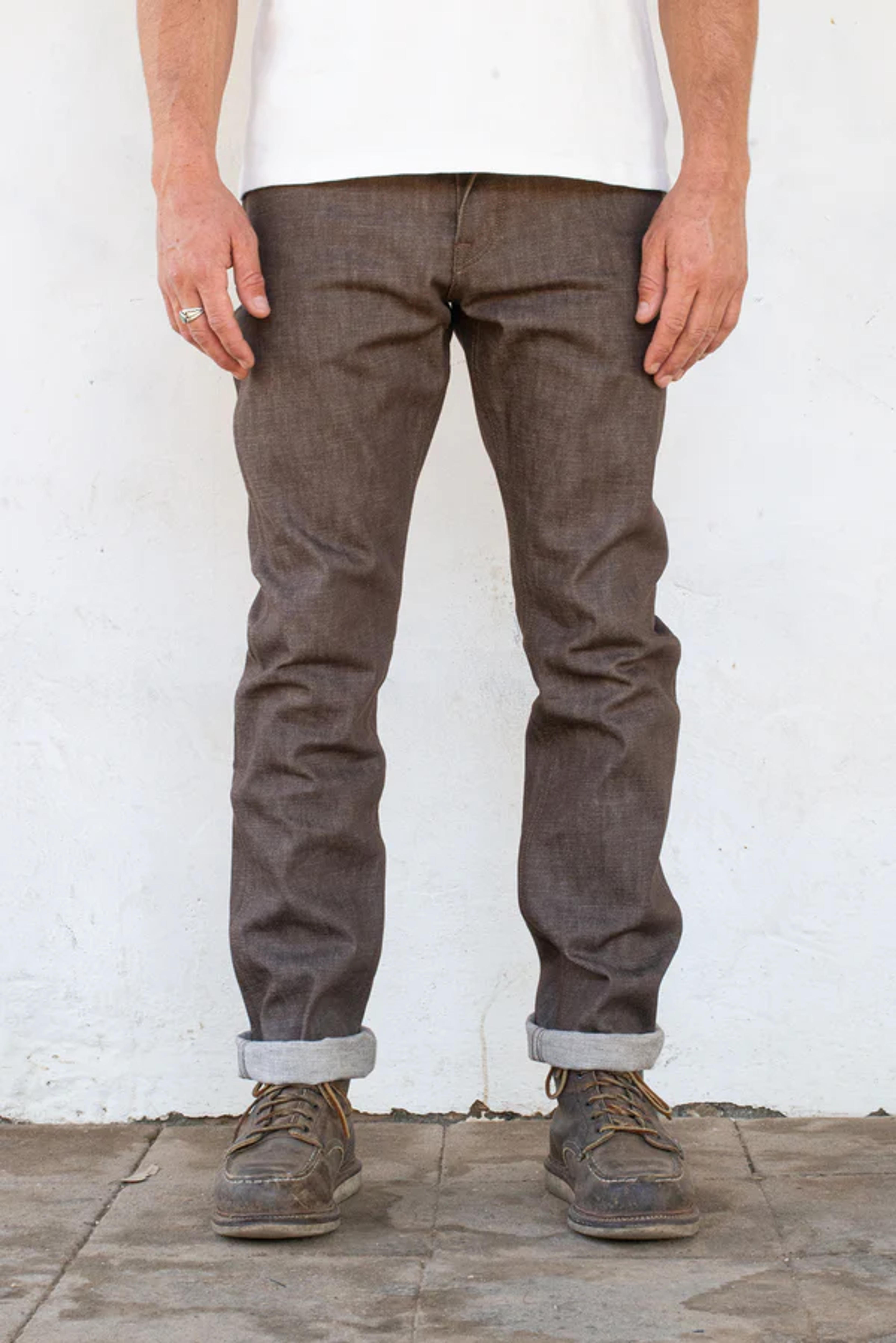 Rios 13 Ounce Brown Denim – Freenote Cloth