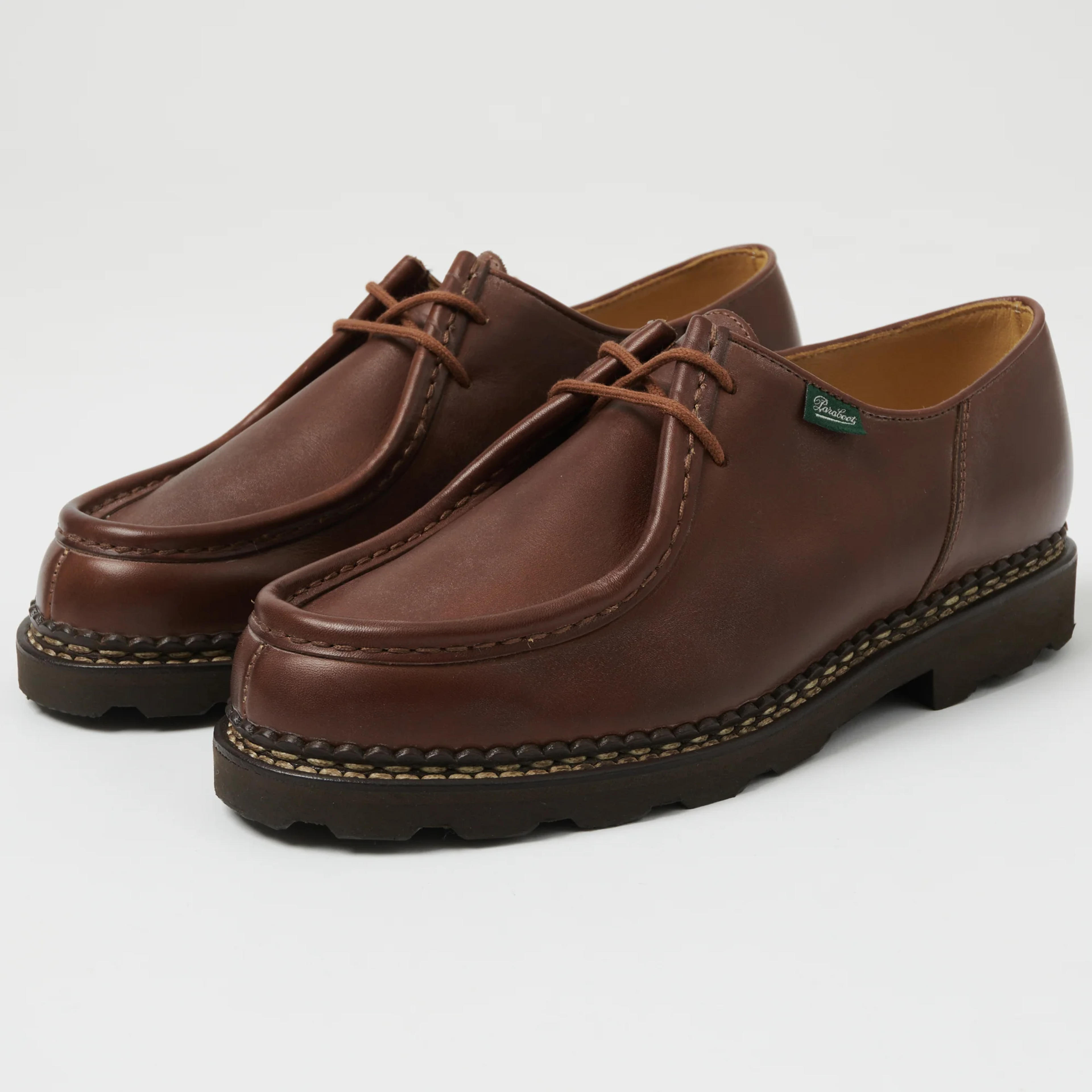 Paraboot Michael Marche Shoe - Brown Lisse Marron | SON OF A STAG