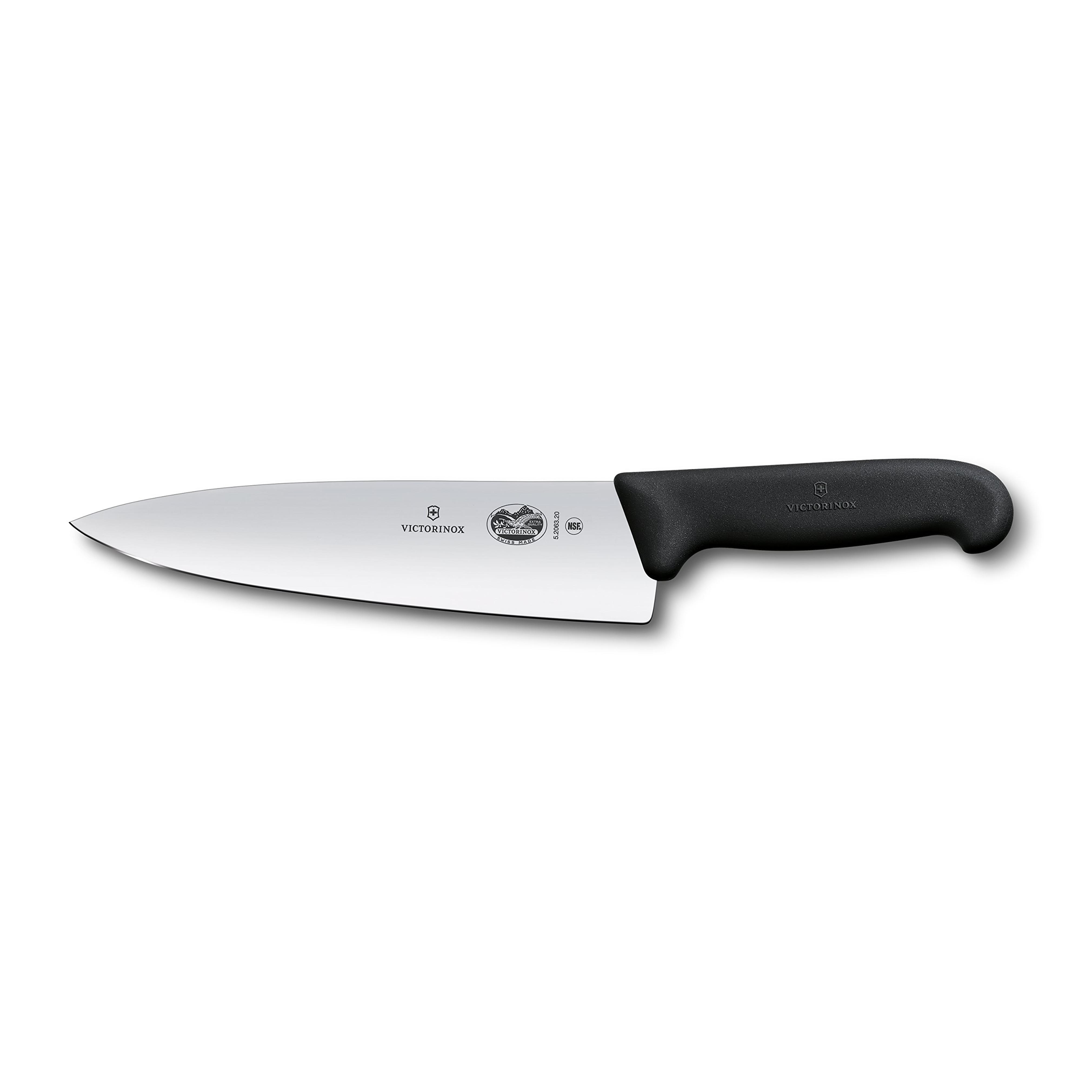 Victorinox Fibrox Straight Edge Chef's Knife, 8-Inch