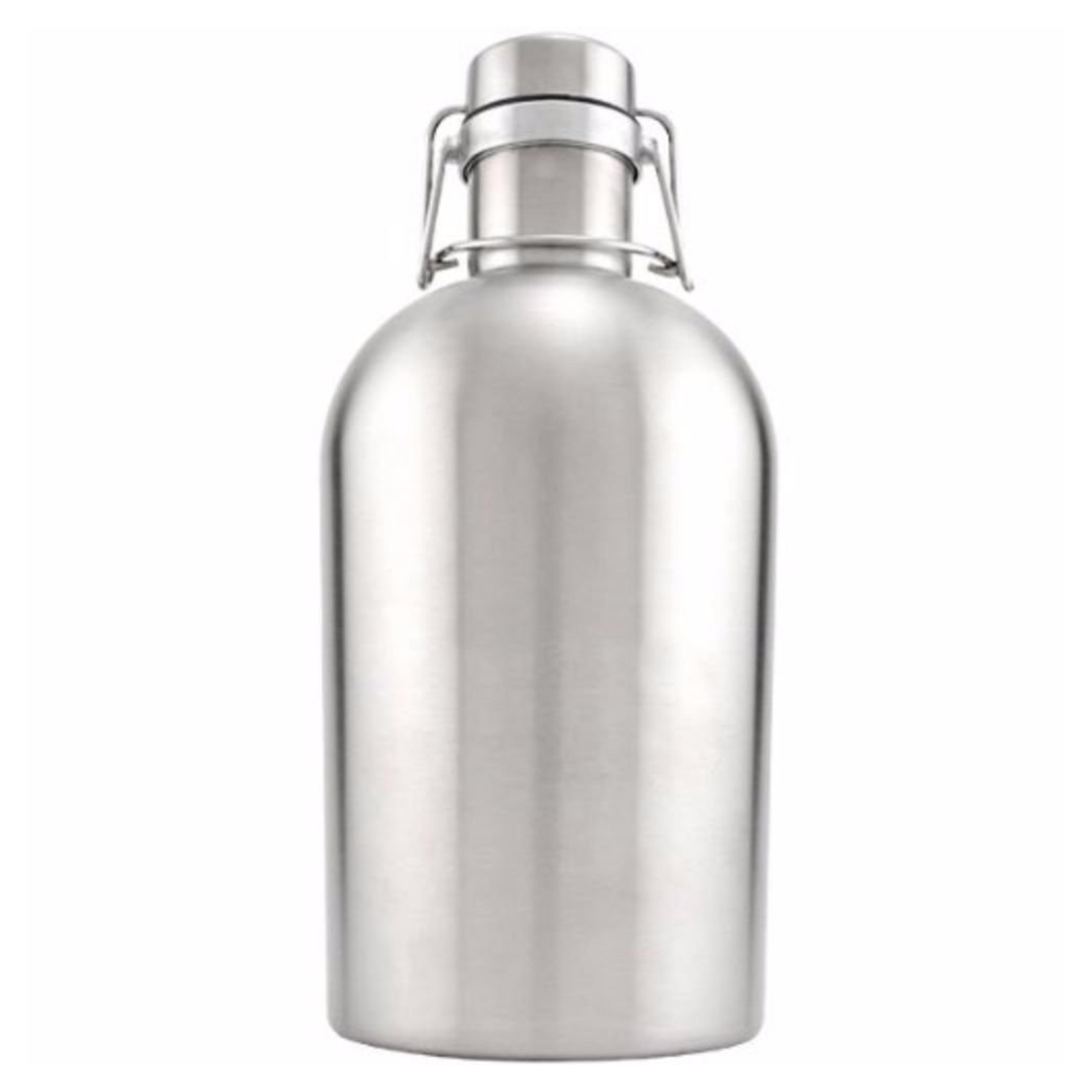 Kegworks Stainless Steel Beer Growler, 64oz