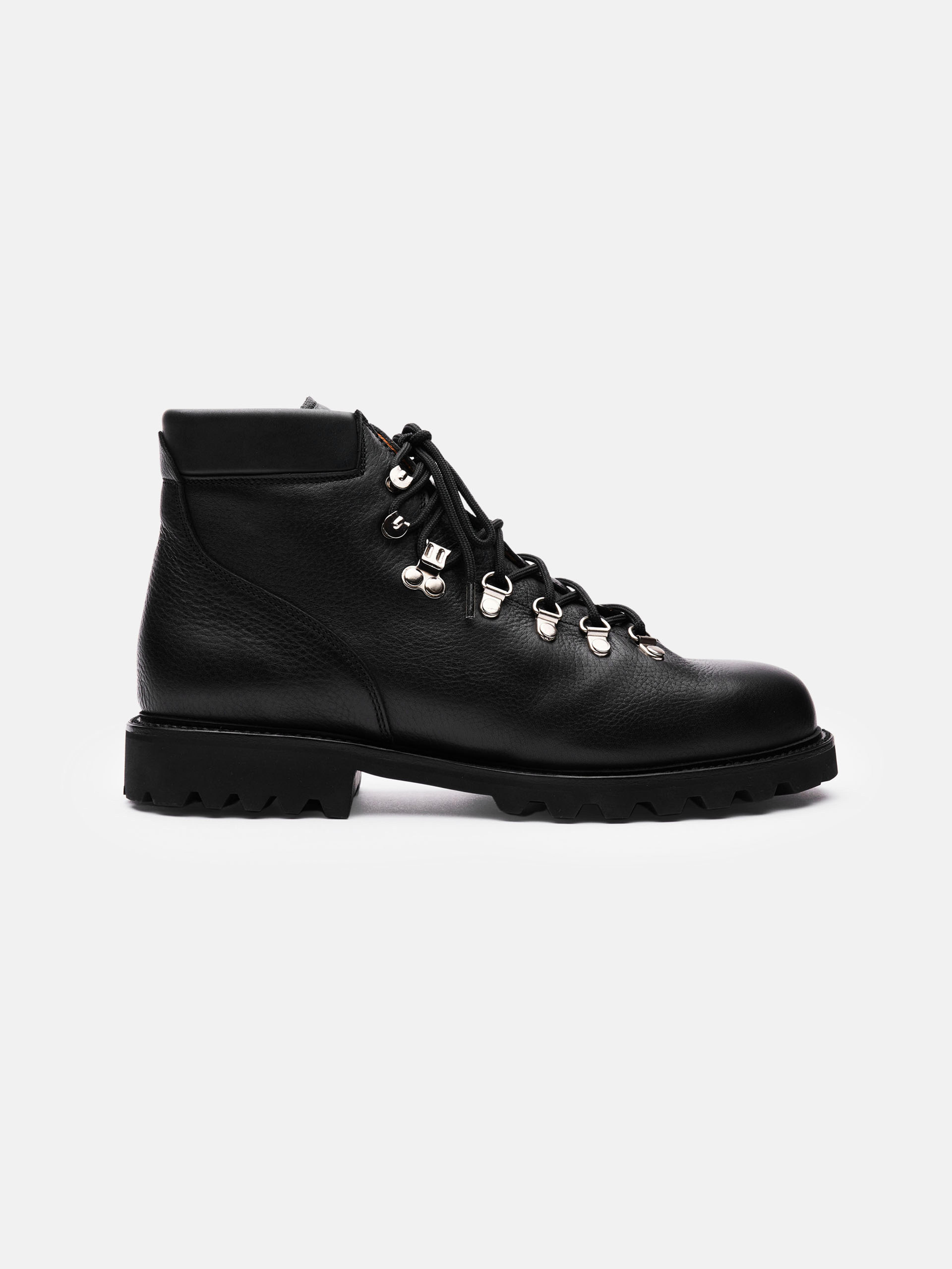 The Hiking Boot - Black Grain | Goodyear Welted | MORJAS