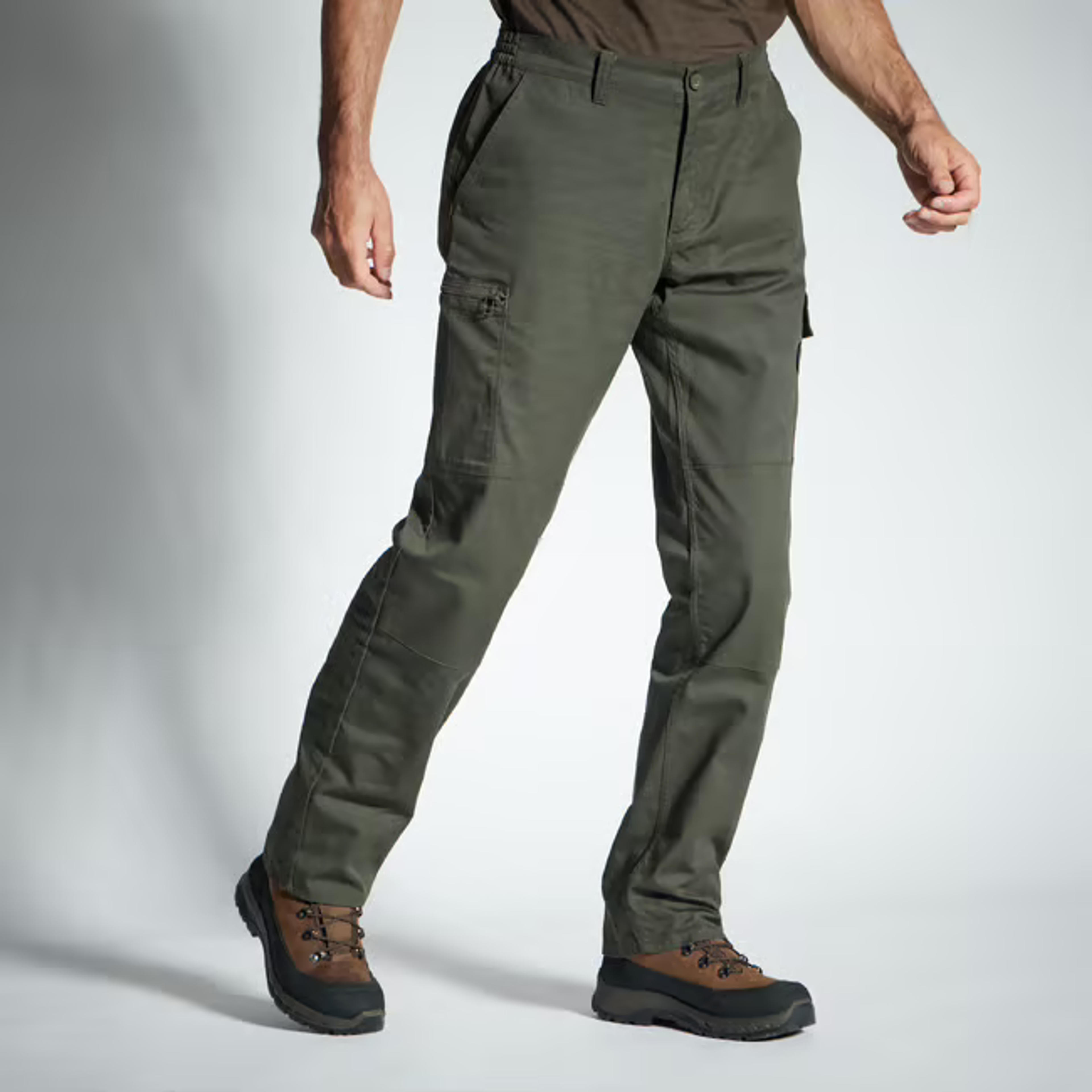 Regular Pants - Men - Bronze‎ - Solognac - Decathlon