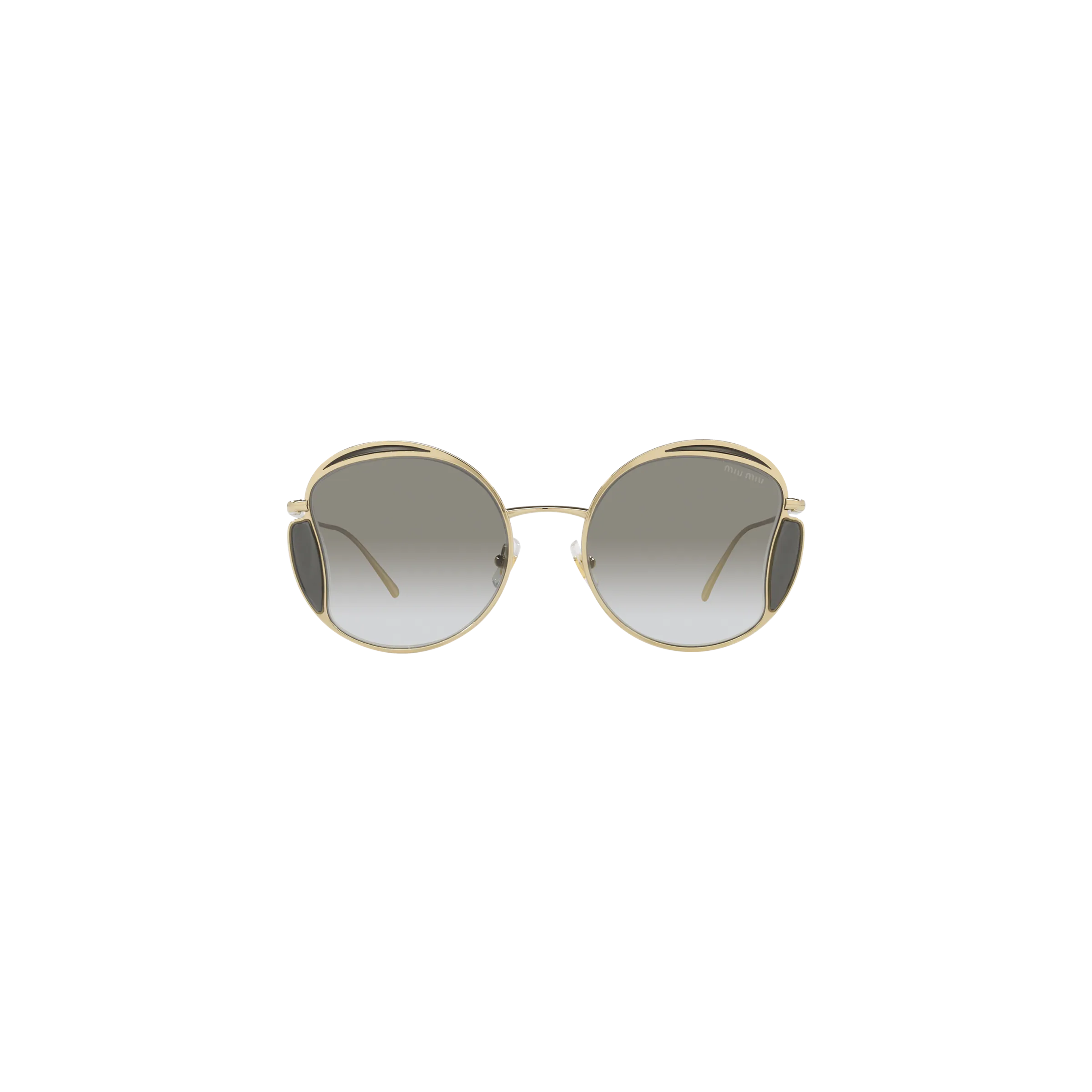 Miu Miu Eyewear Collection sunglasses Gradient anthracite gray lenses | Miu Miu