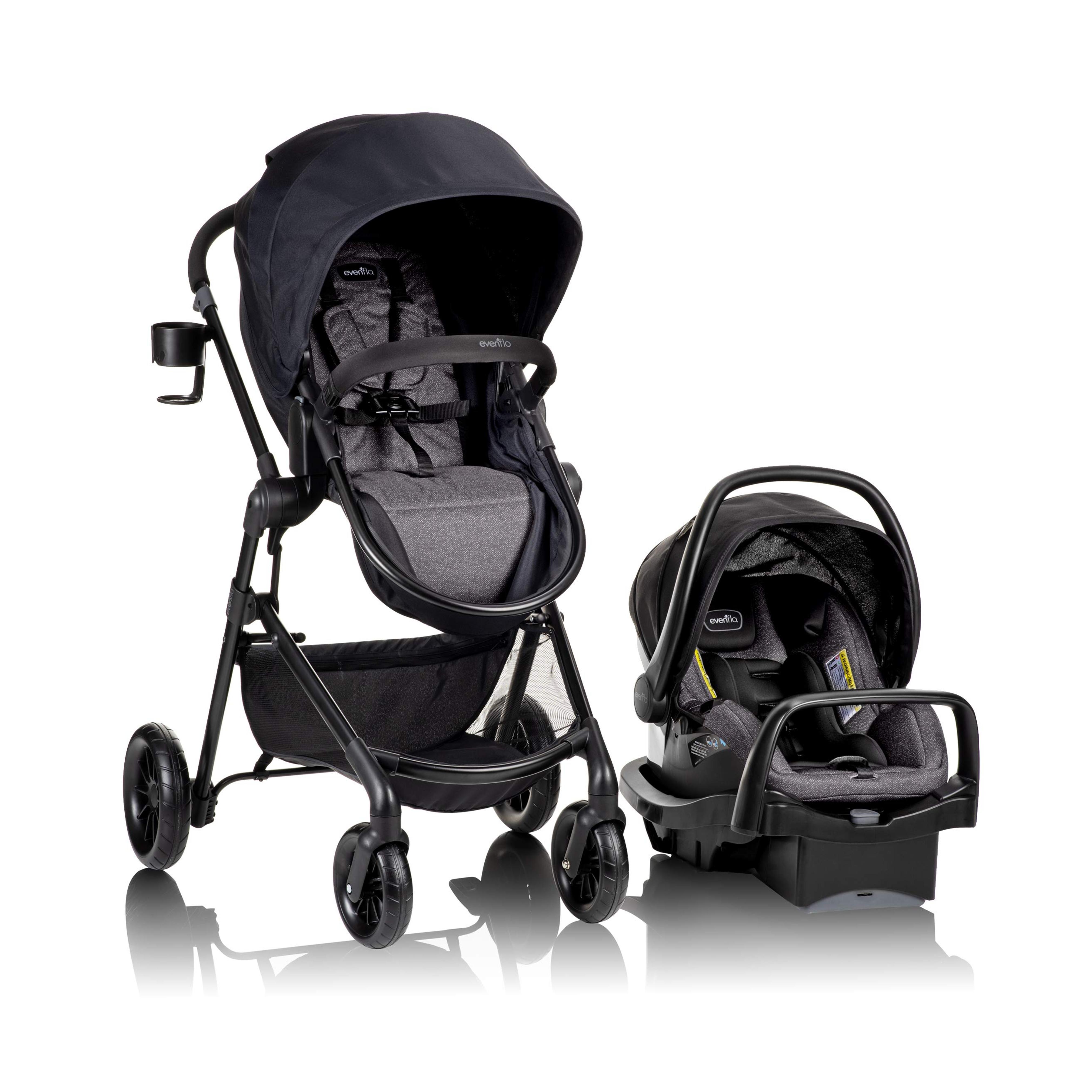 Amazon.com: Evenflo Pivot Modular Travel System With SafeMax Car Seat : Everything Else