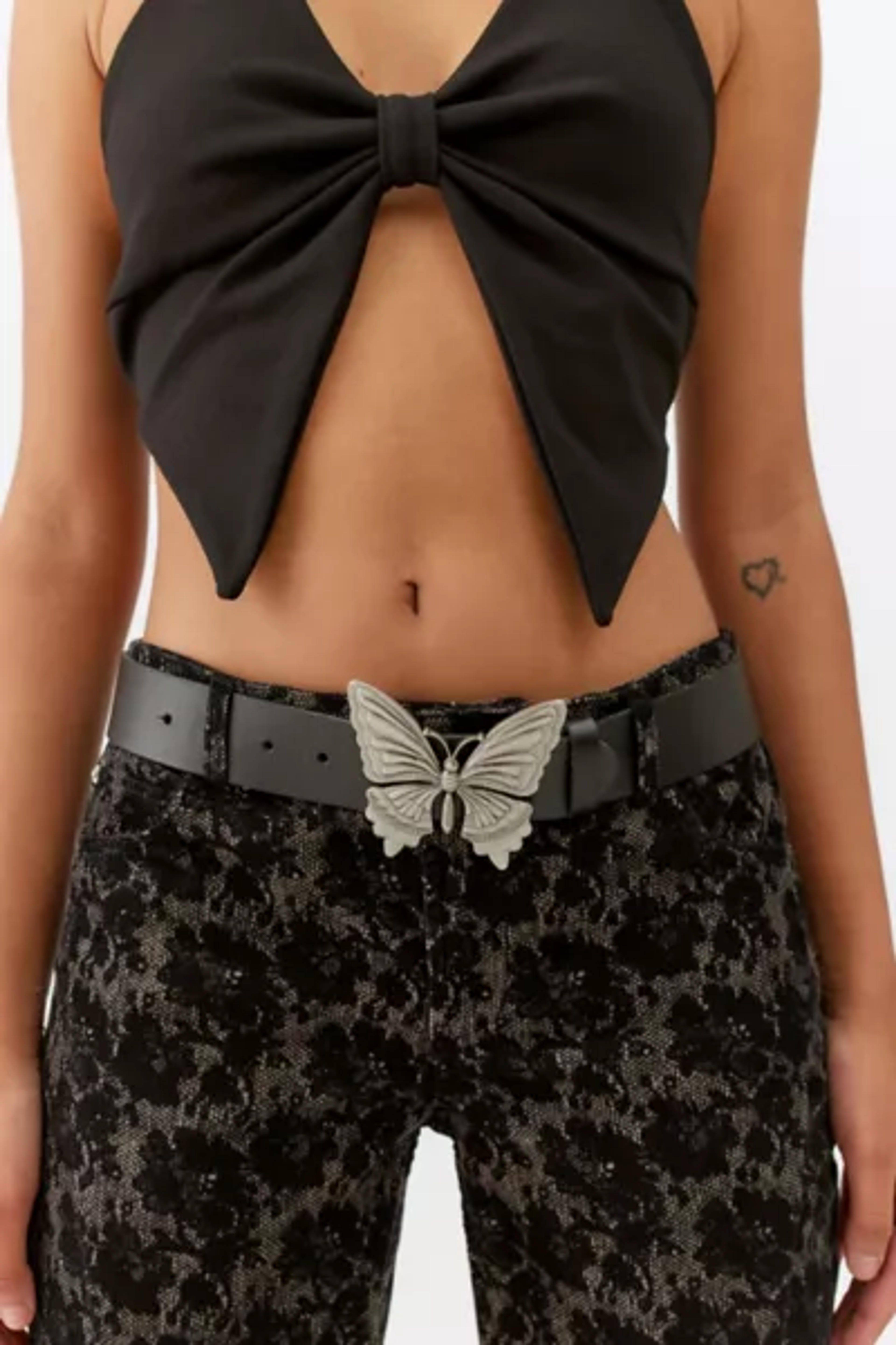 Butterfly Buckle Belt