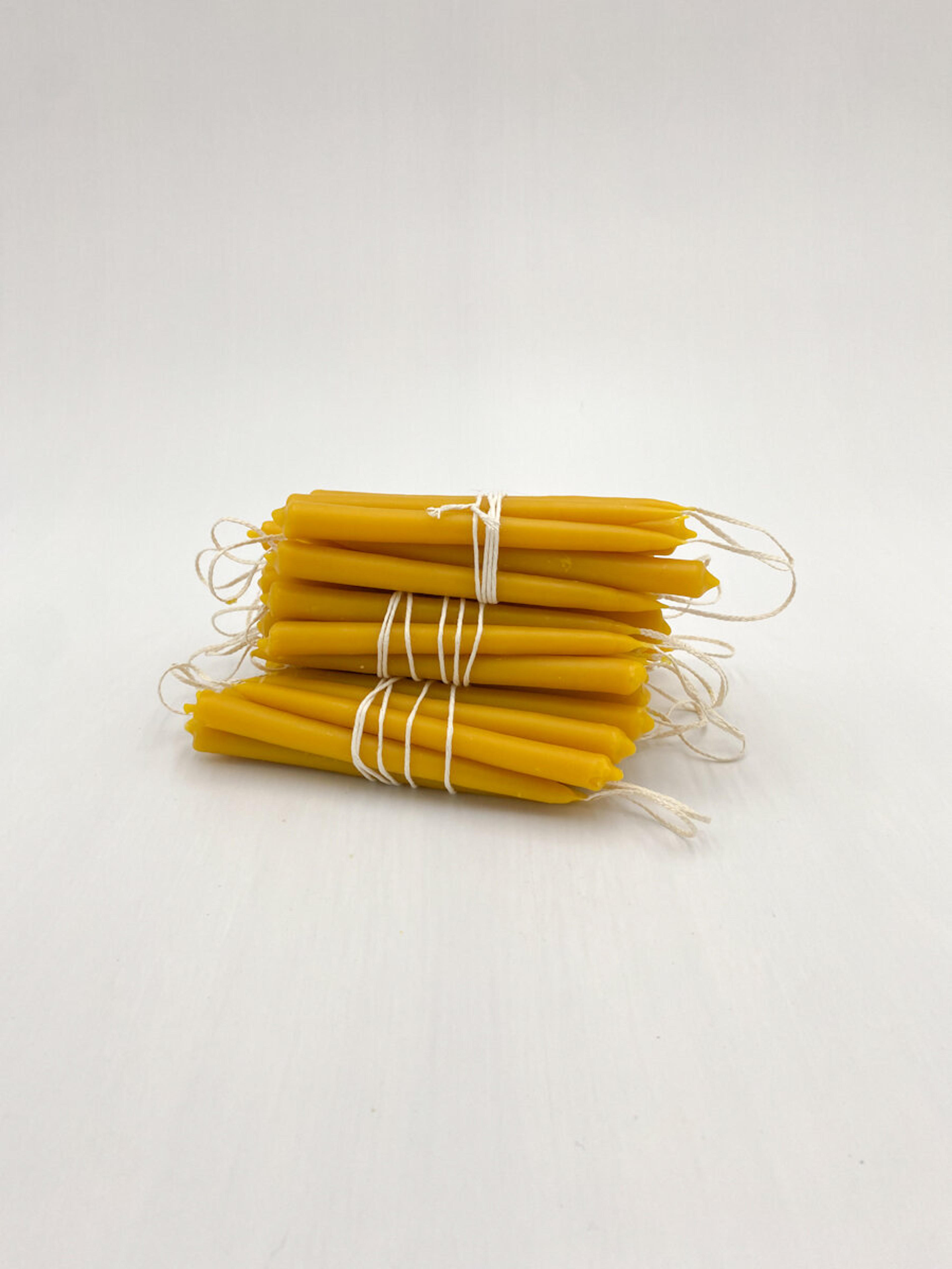 Beeswax Chime Candles — Beeswax Candles by Alysia Mazzella
