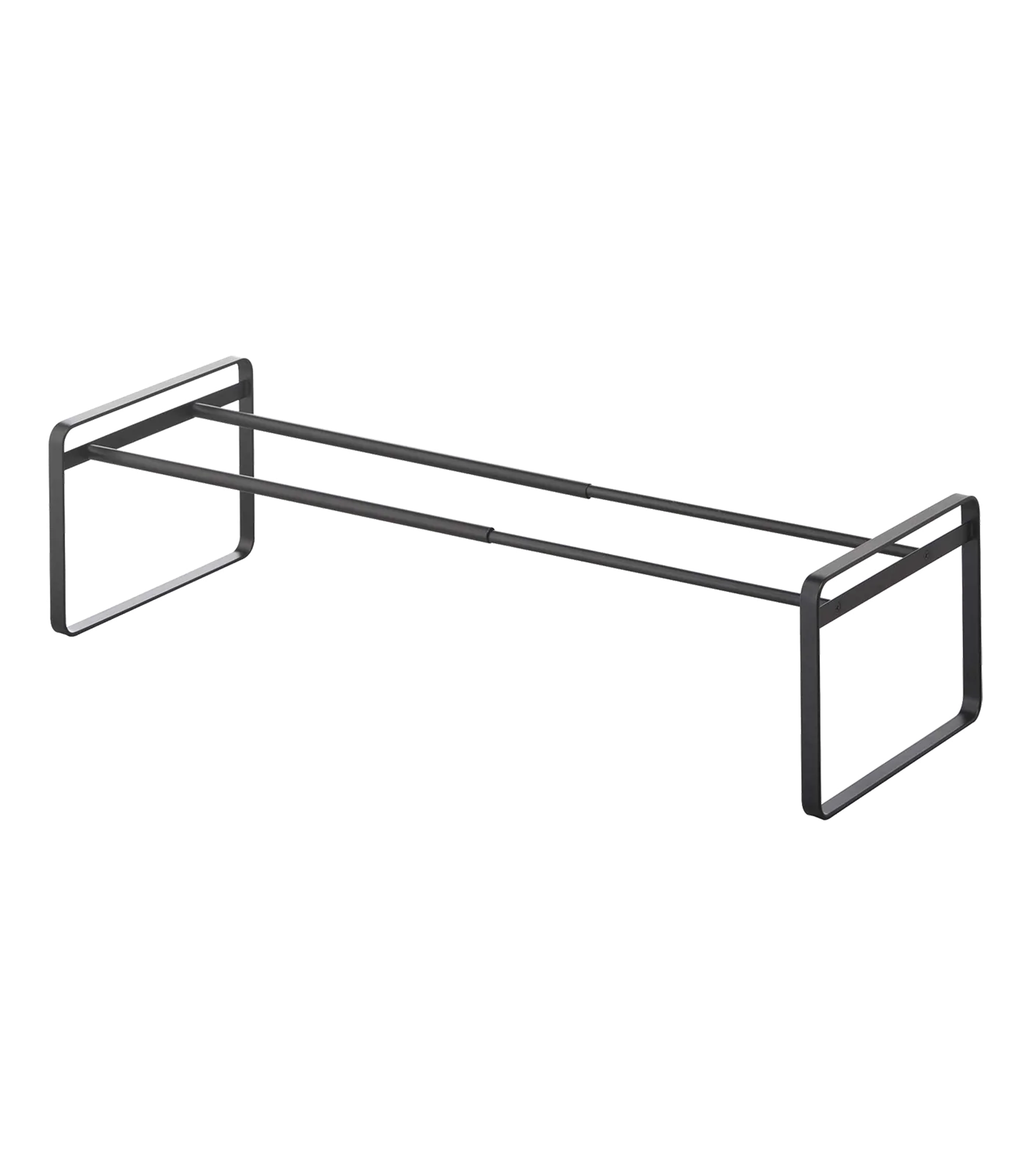 Stackable Shoe Rack - Steel - Black