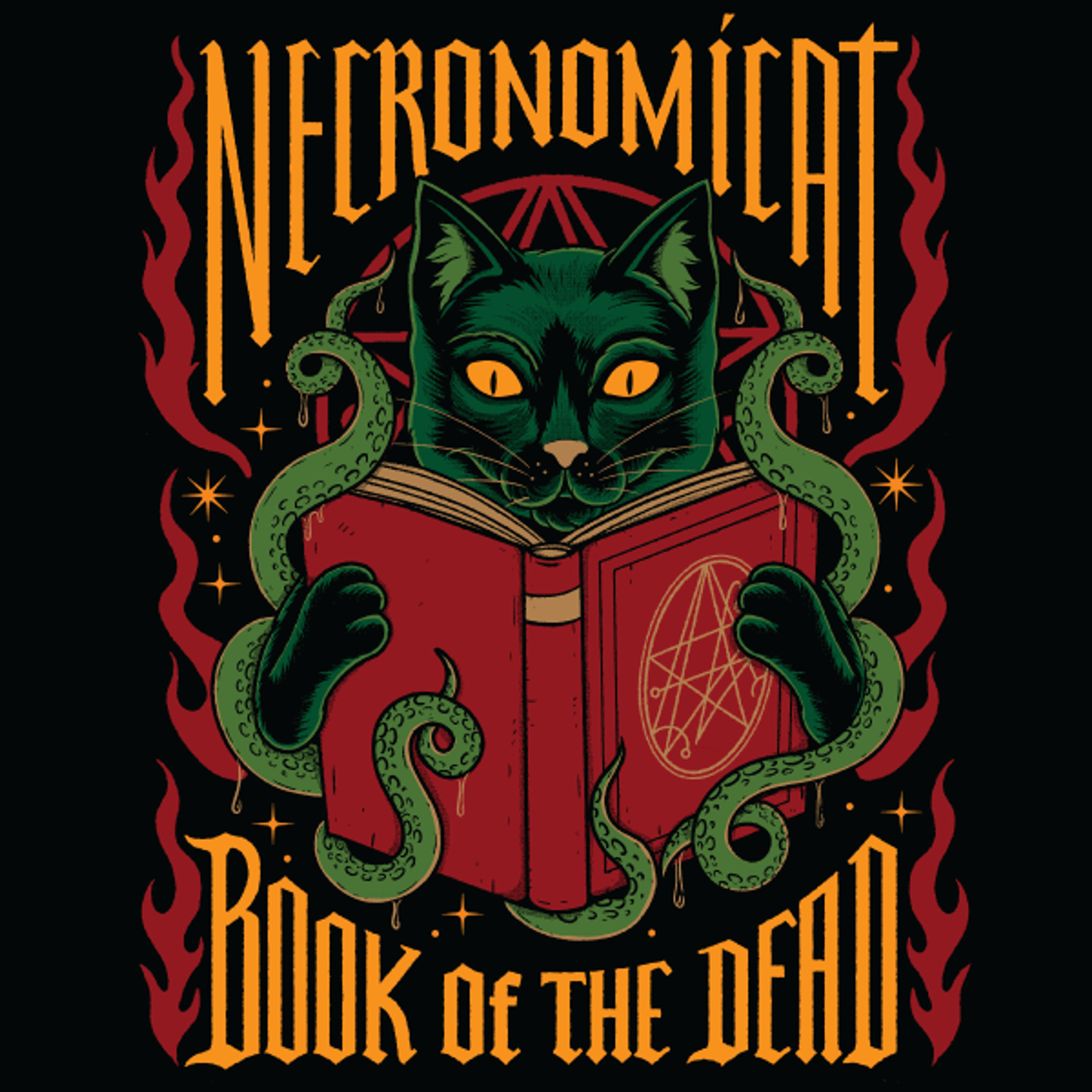 'Necronomicat' Shirt | Where Goth Meets Dad Jokes | Wicked Clothes