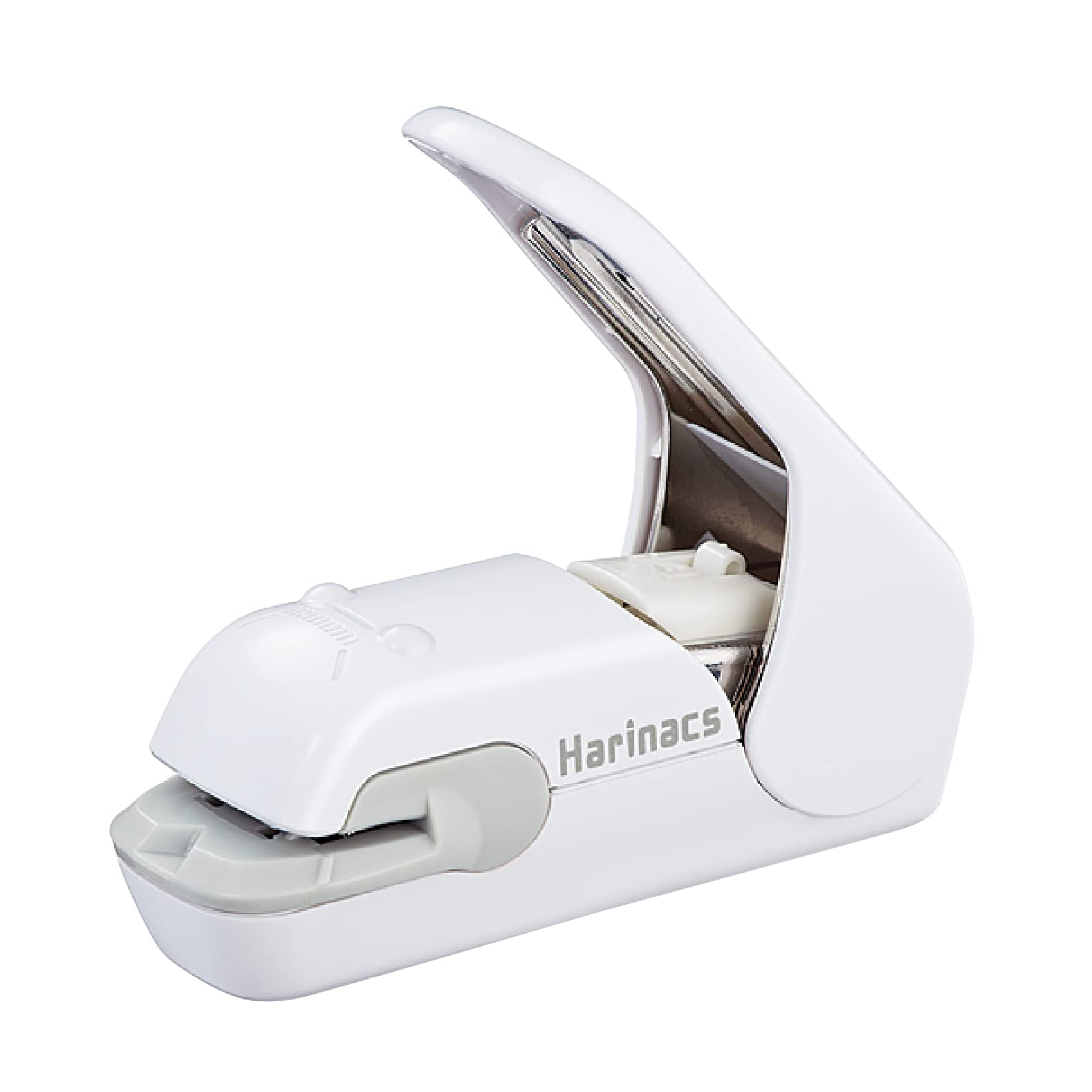 Kokuyo Stapleless Stapler, Harinacs Press, Holeless for 5 Sheets Binding, White, Japan Import (SLN-MPH105W)