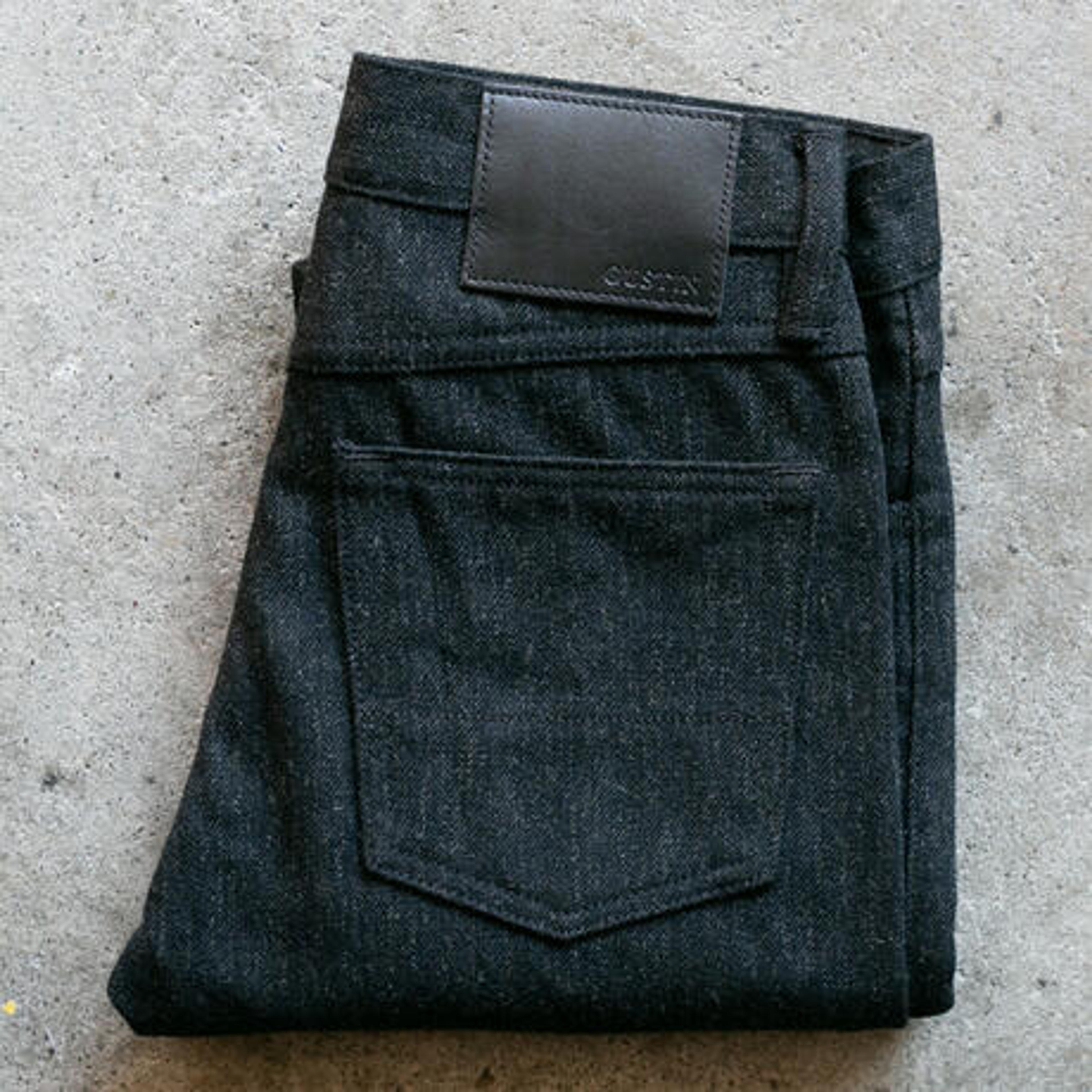 146 Military Wool Serge - Coal | Gustin Jeans 5 Pocket Pants