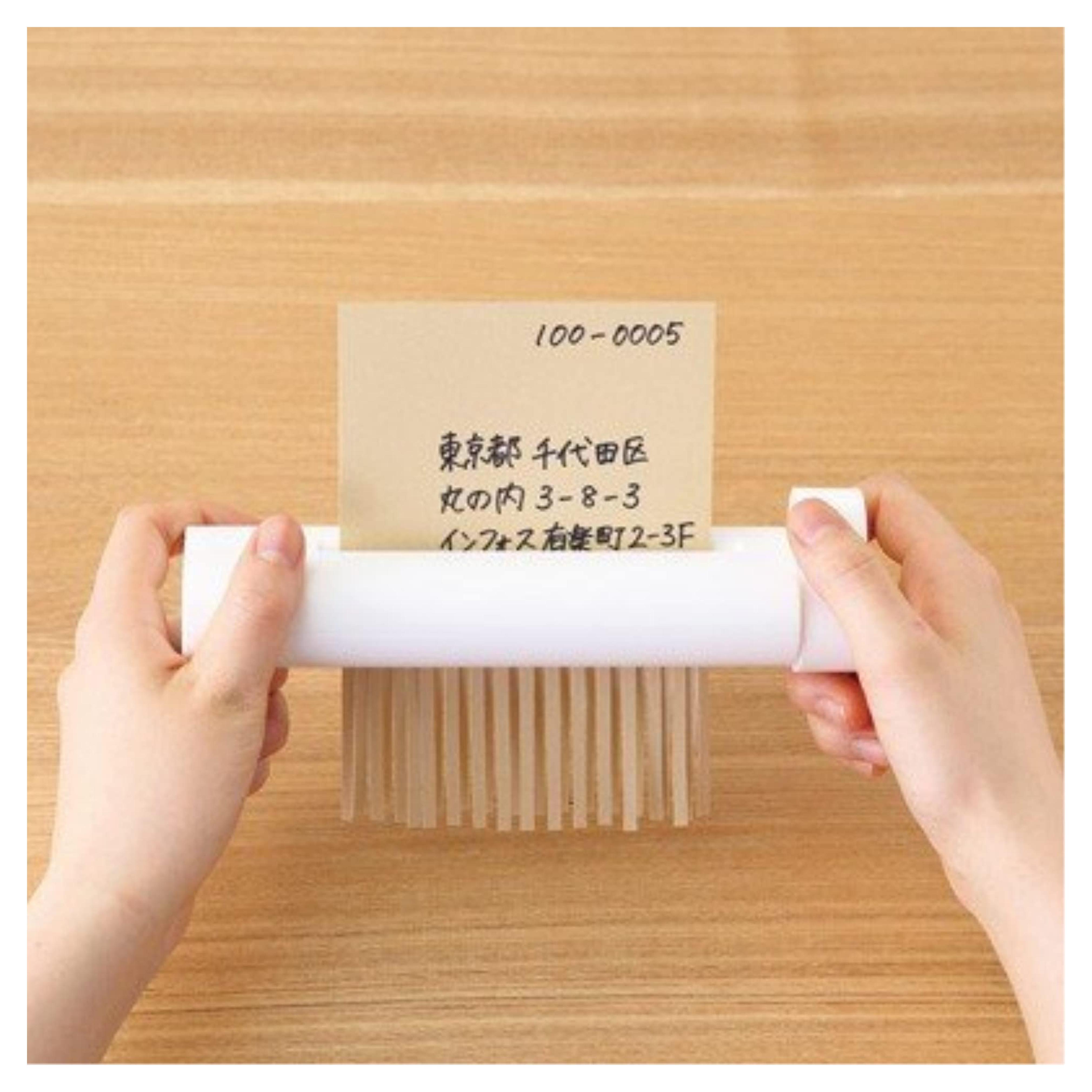 MUJI Handy Shredder Size : W 7.2 x L 2.0 x H 1.2