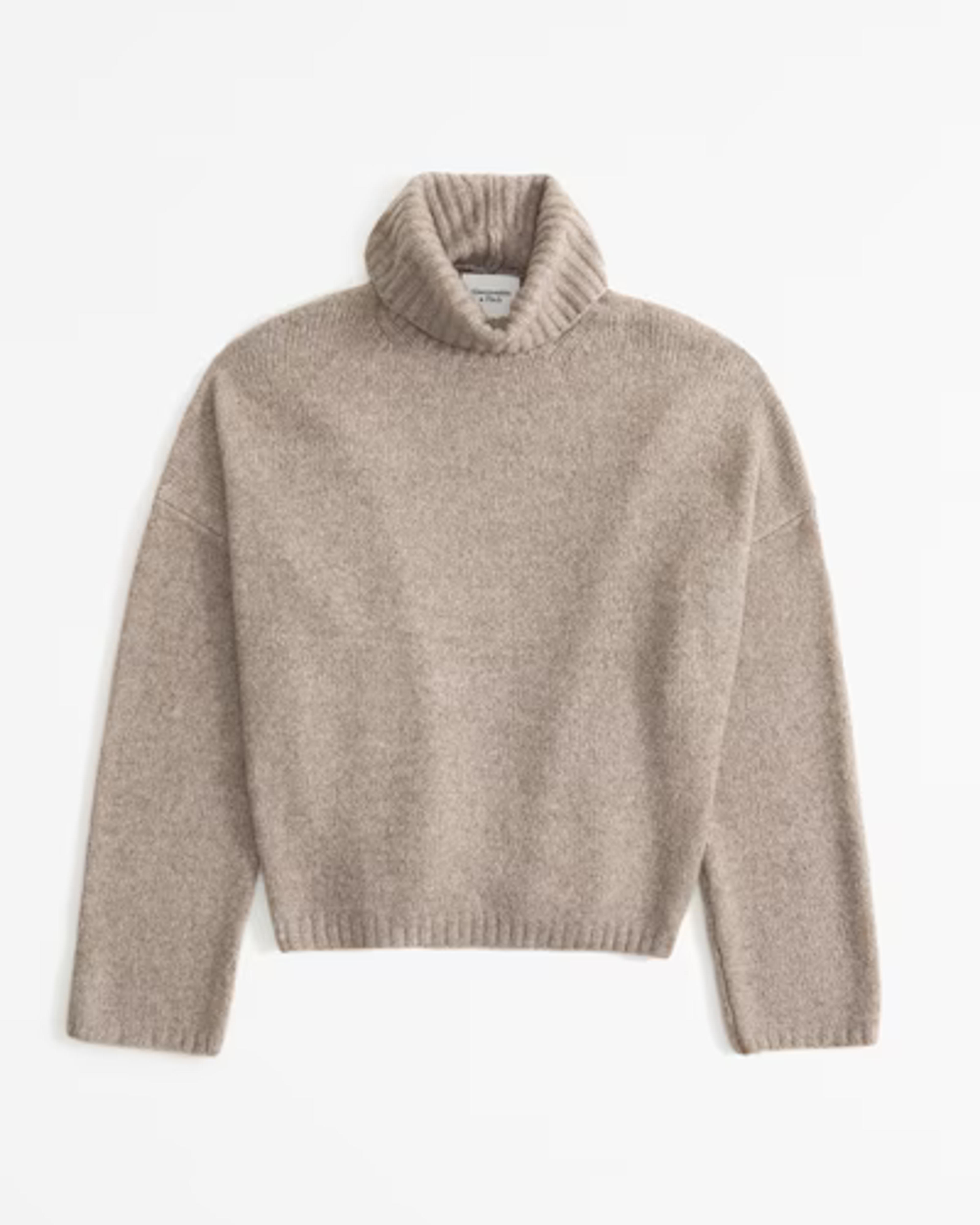 Women's Wedge Turtleneck Sweater | Women's Tops | Abercrombie.com