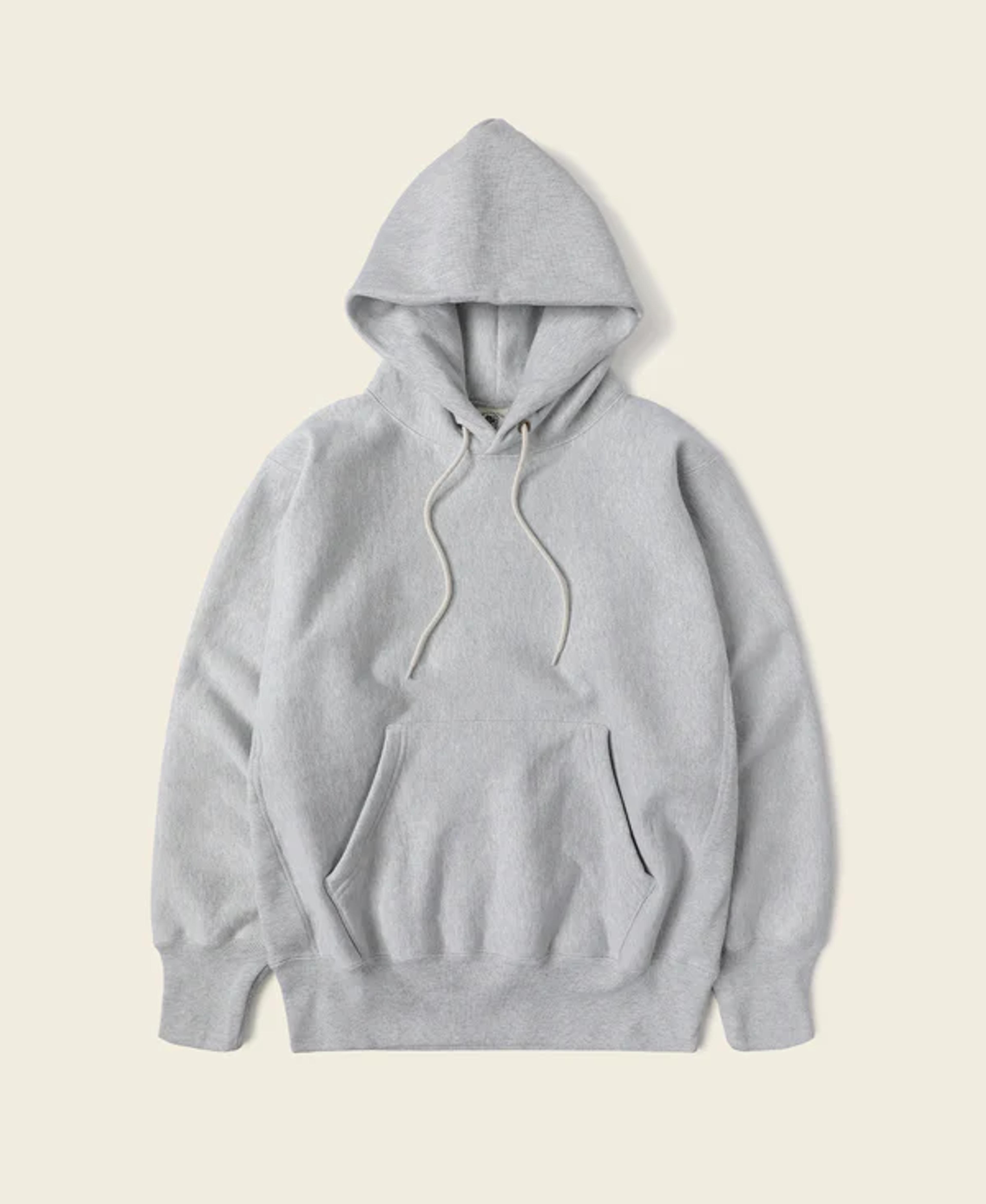 Military Academy Heavyweight Reverse Weave Hoodie - Gray | Bronson - Bronson Mfg. Co.