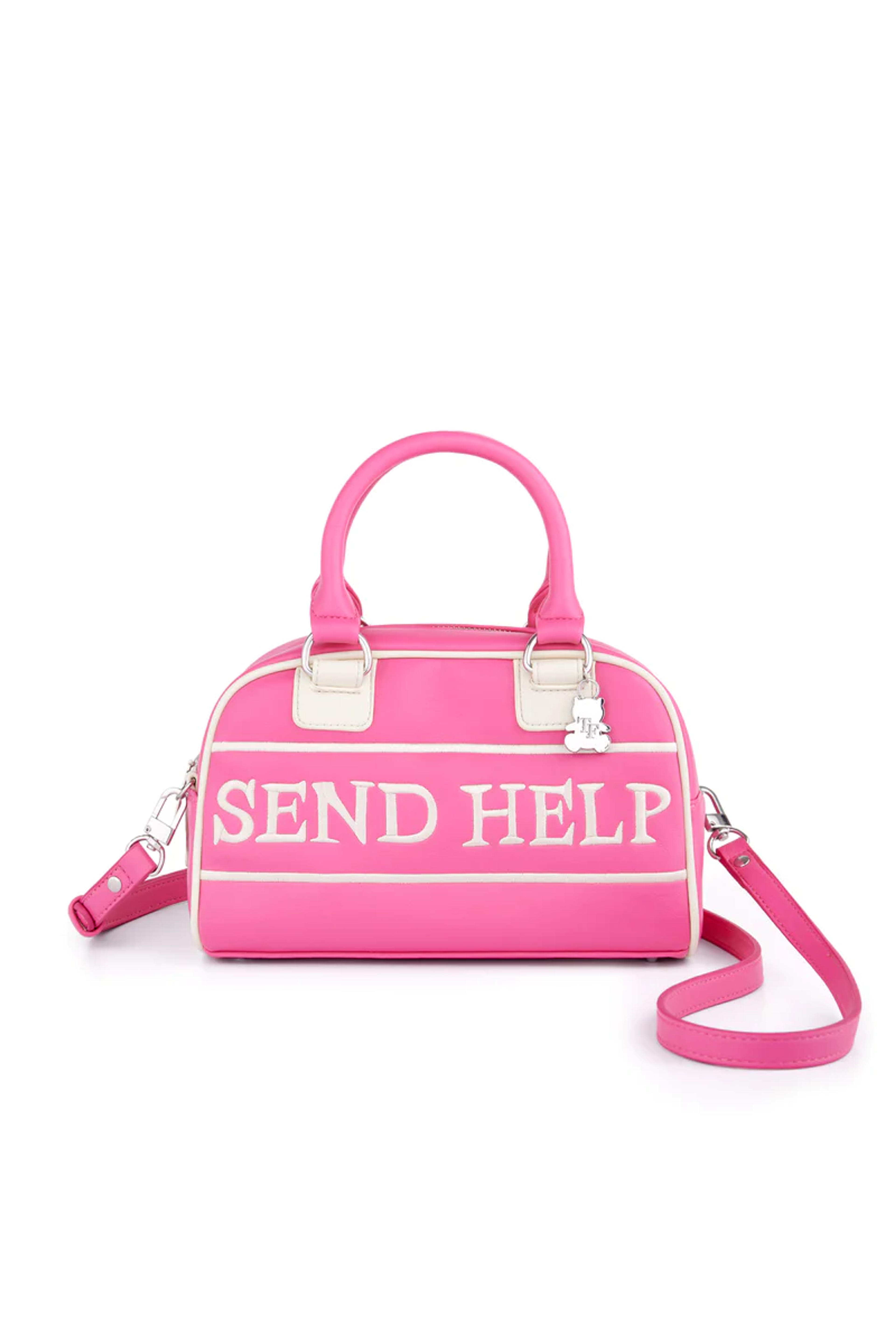 Send Help Bowler Bag - Teddy Fresh