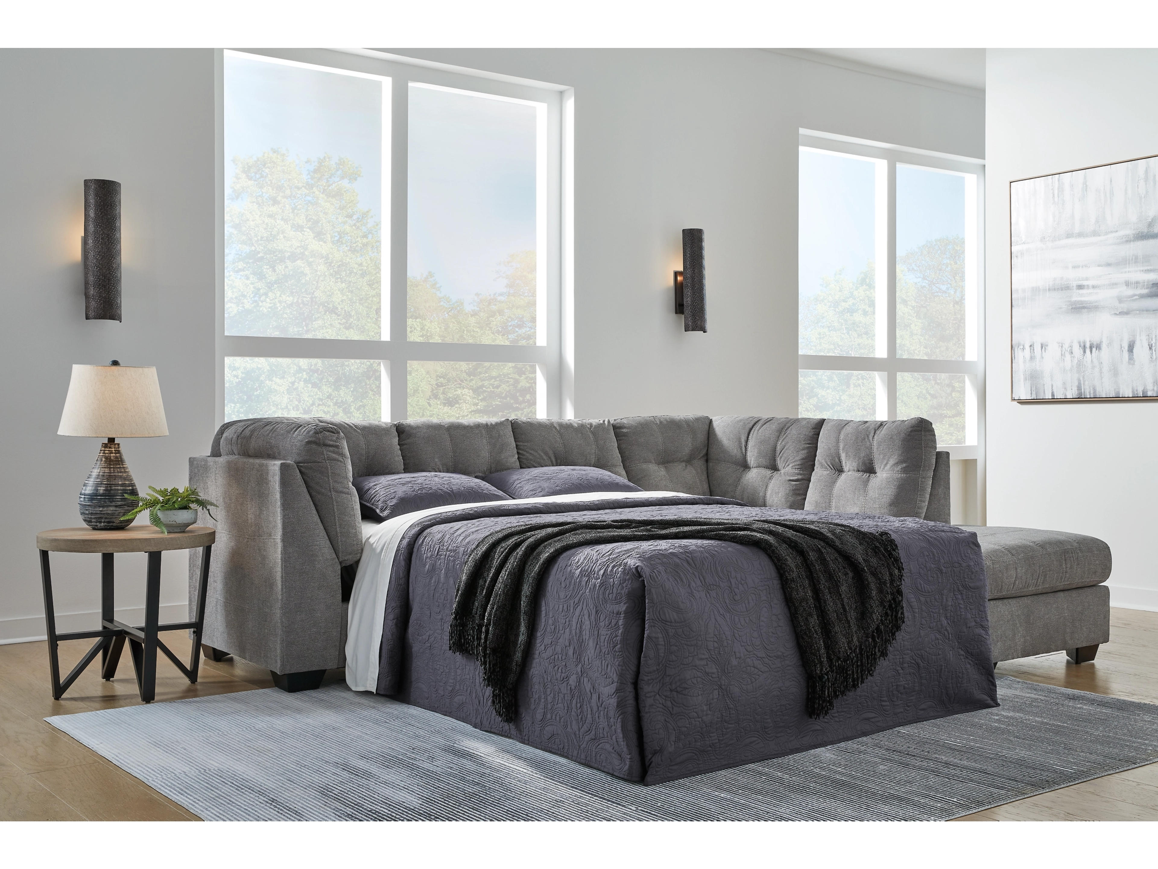 Marleton 2-Piece Sleeper Sectional with Chaise | Ashley