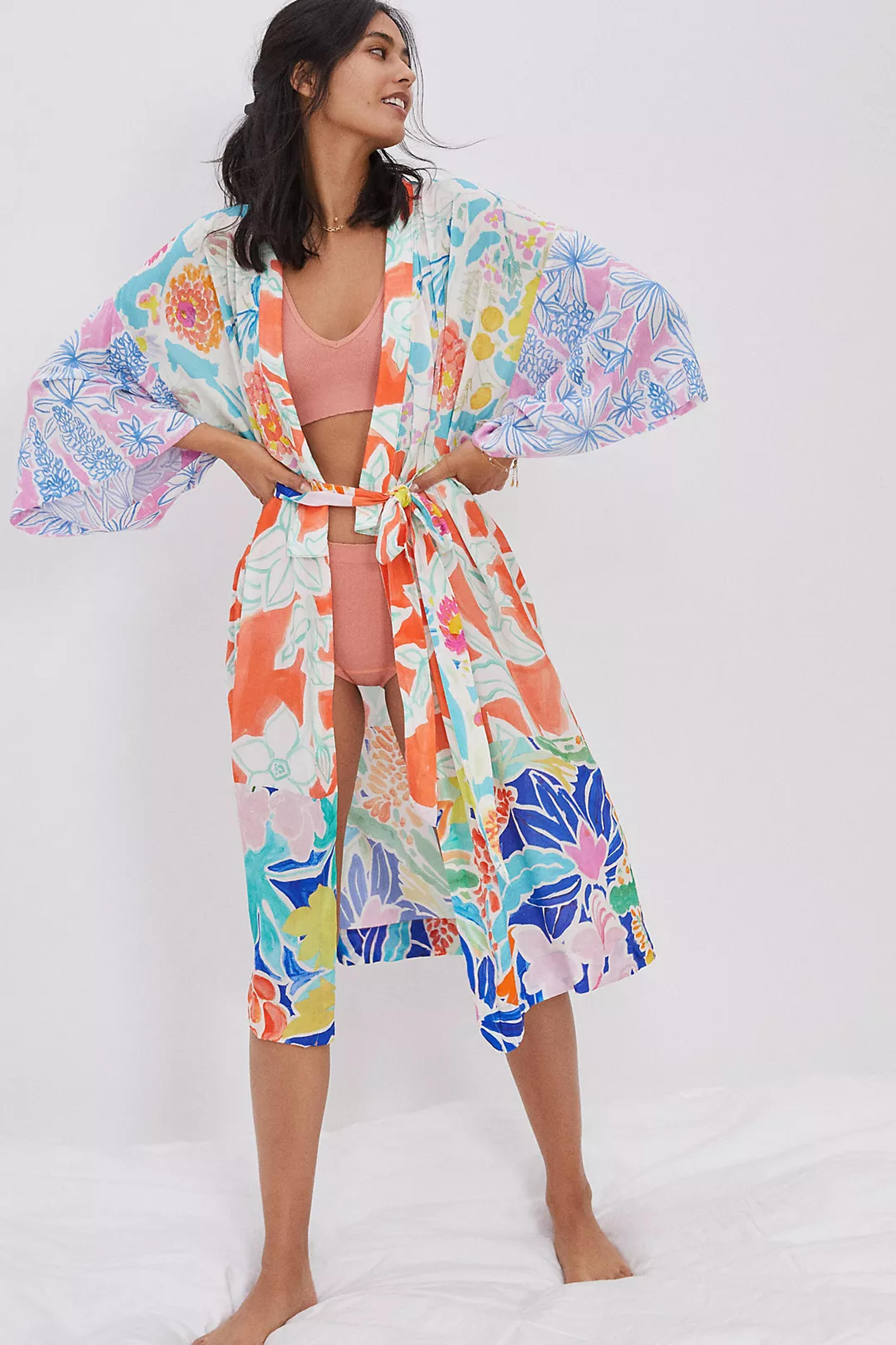 Sisters Gulassa Full Bloom Robe | Anthropologie