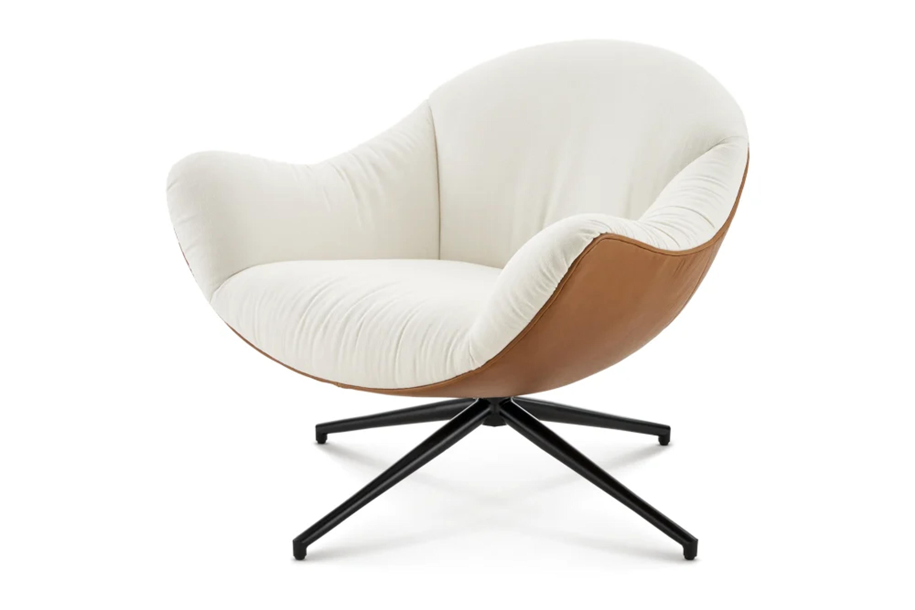 Arden Performance Fabric Swivel Armchair