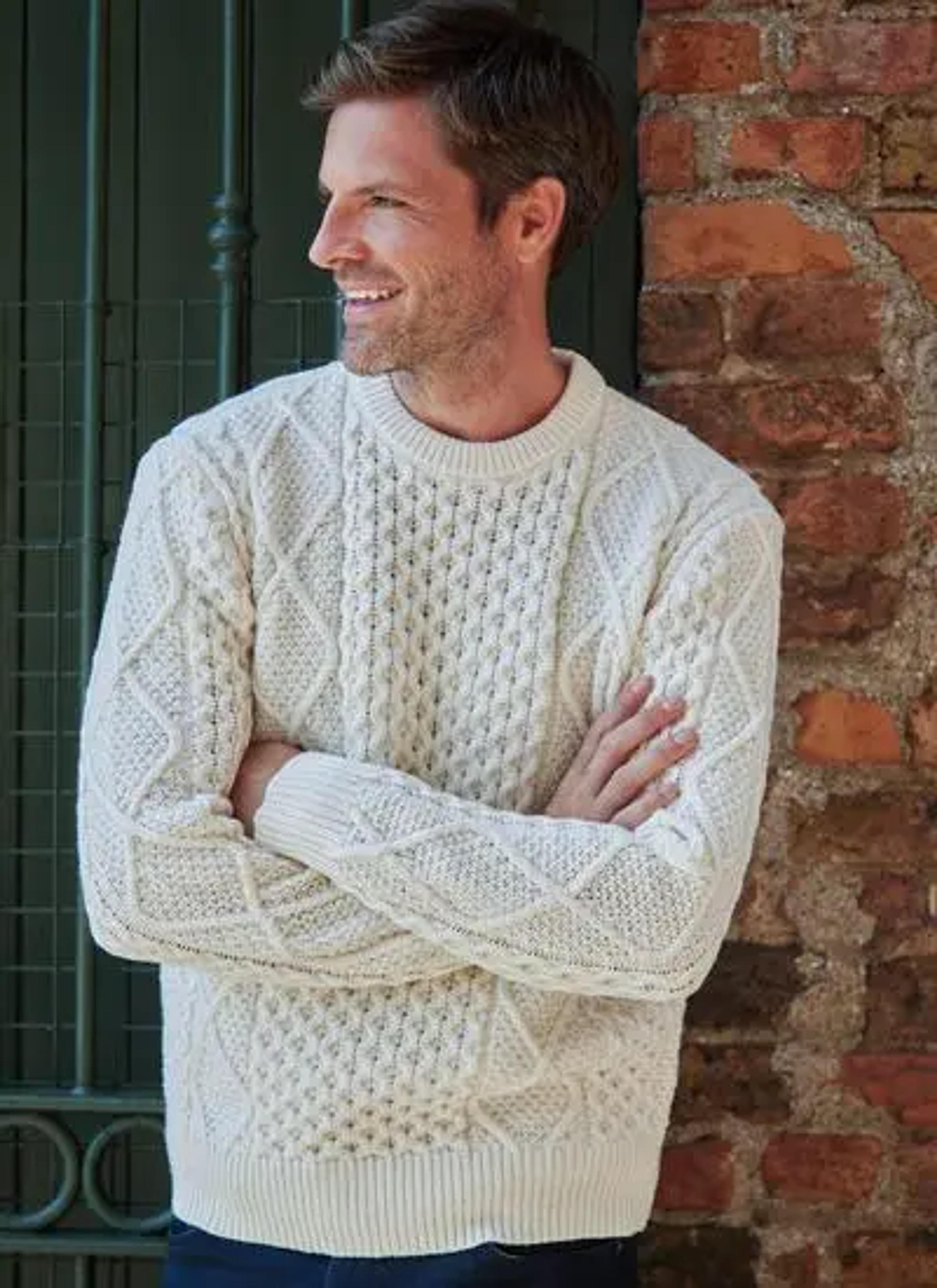 blarney.com/irish-shop/connall-crew-neck-aran-sweater-natural/