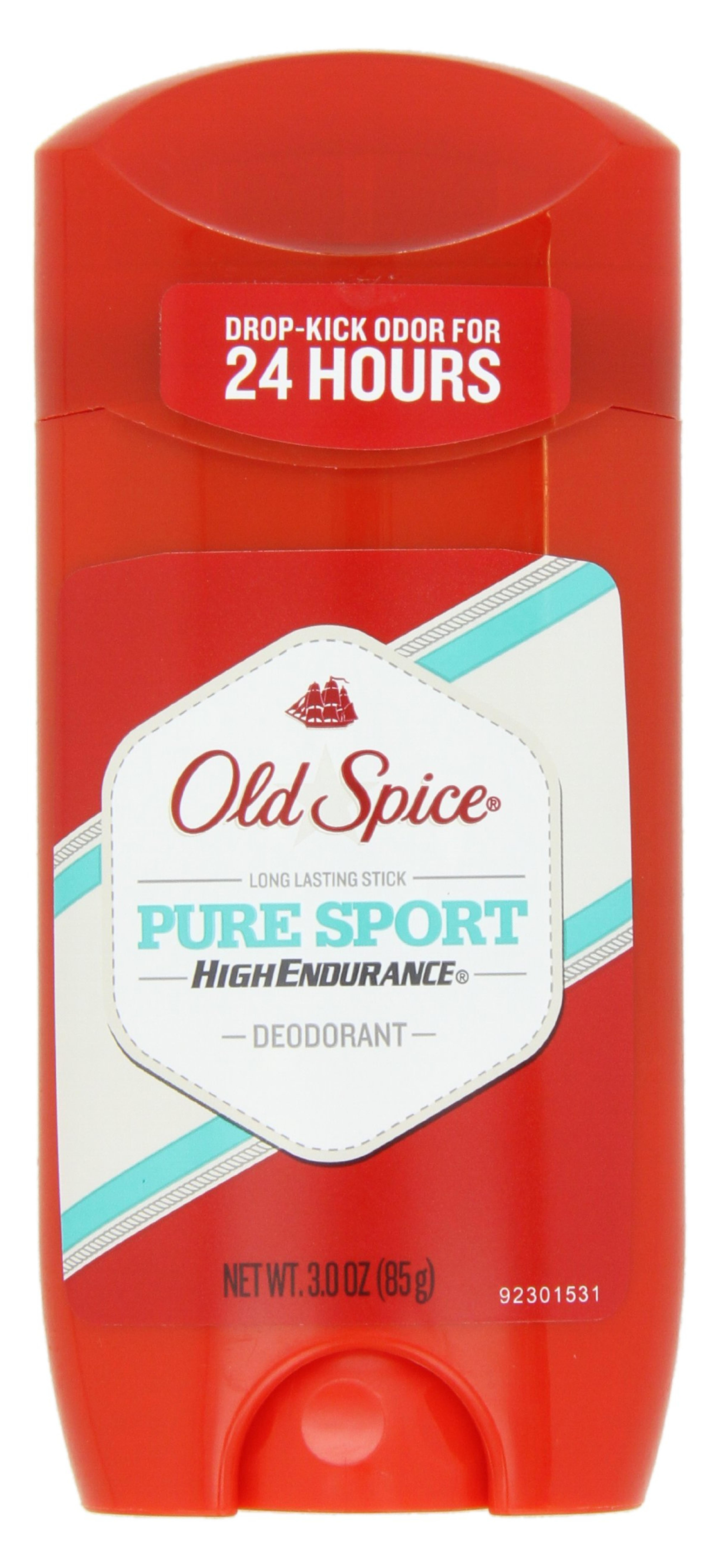 Old Spice High Endurance Pure Sport Scent Men's Deodorant 3 Oz (Pack of 4)