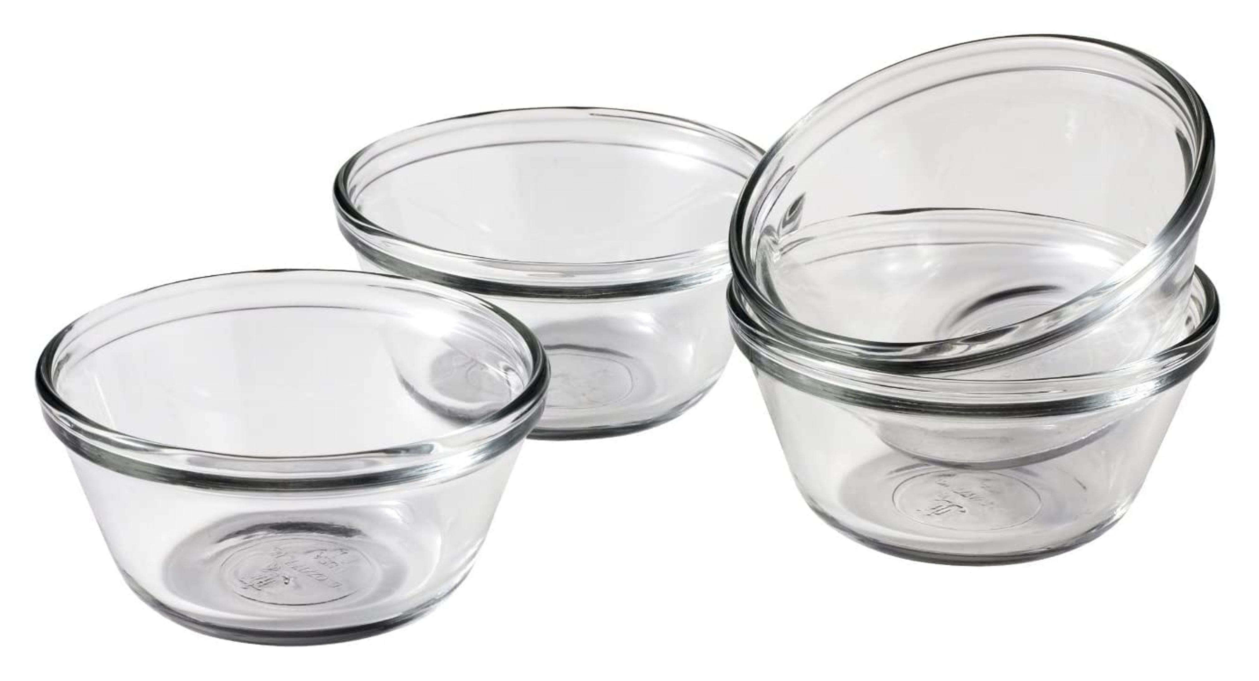 Amazon.com: Anchor Hocking 6-Ounce Glass Custard Cups, Set of 4 : Everything Else