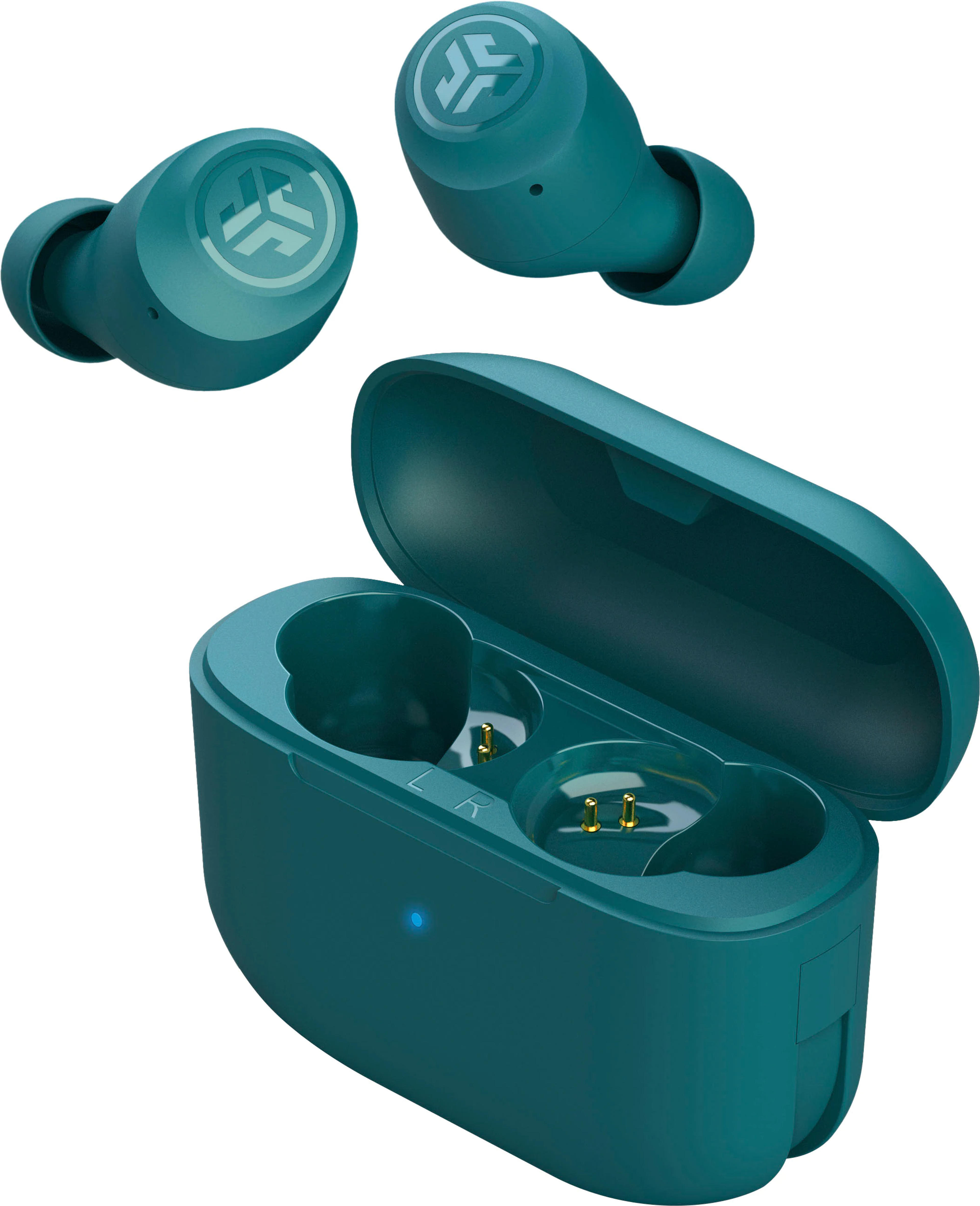 JLab GO Air POP True Wireless In-Ear Headphones Teal EBGAIRPOPRTEL124 - Best Buy