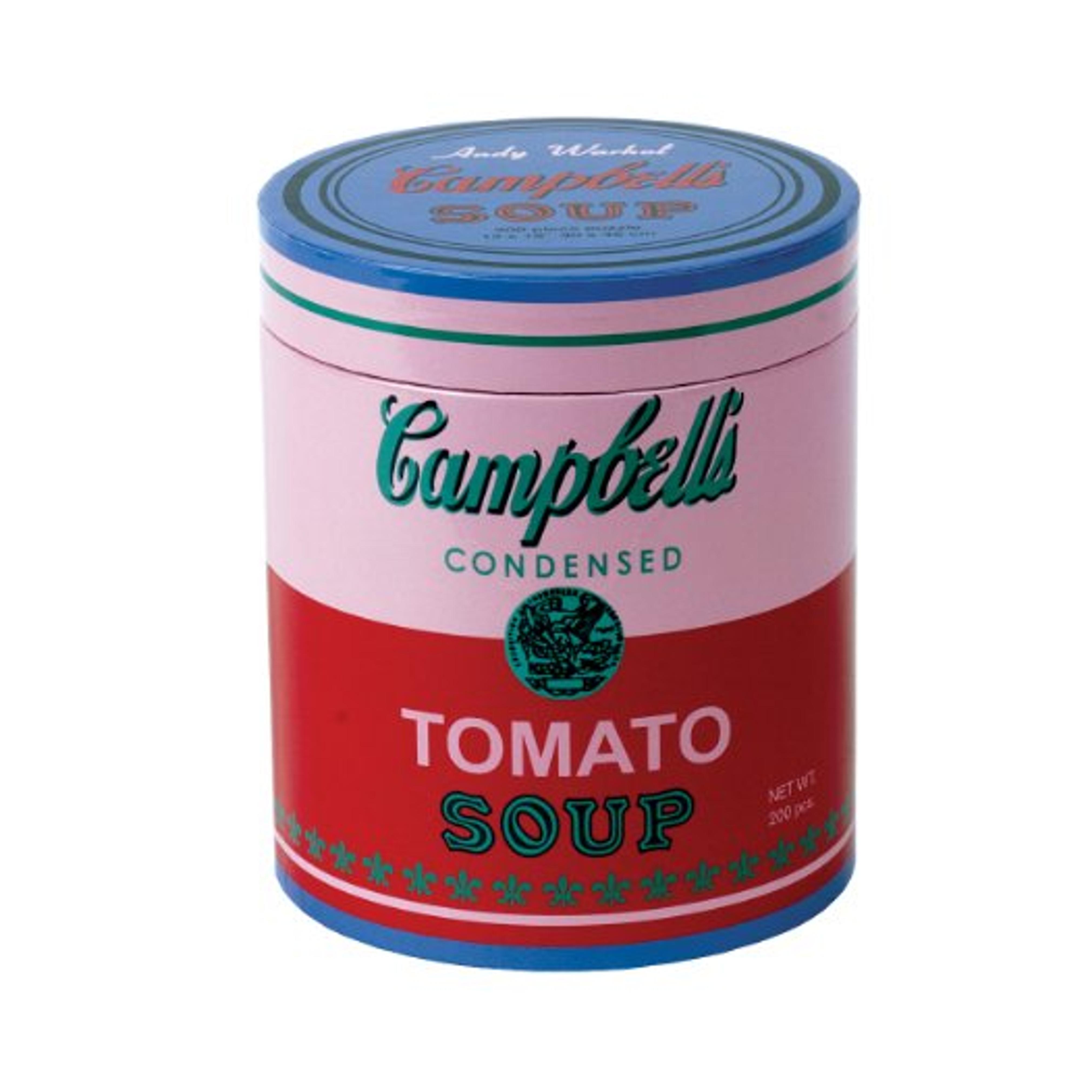 Mudpuppy Warhol Soup Can Pink 200 Pc Puzzle