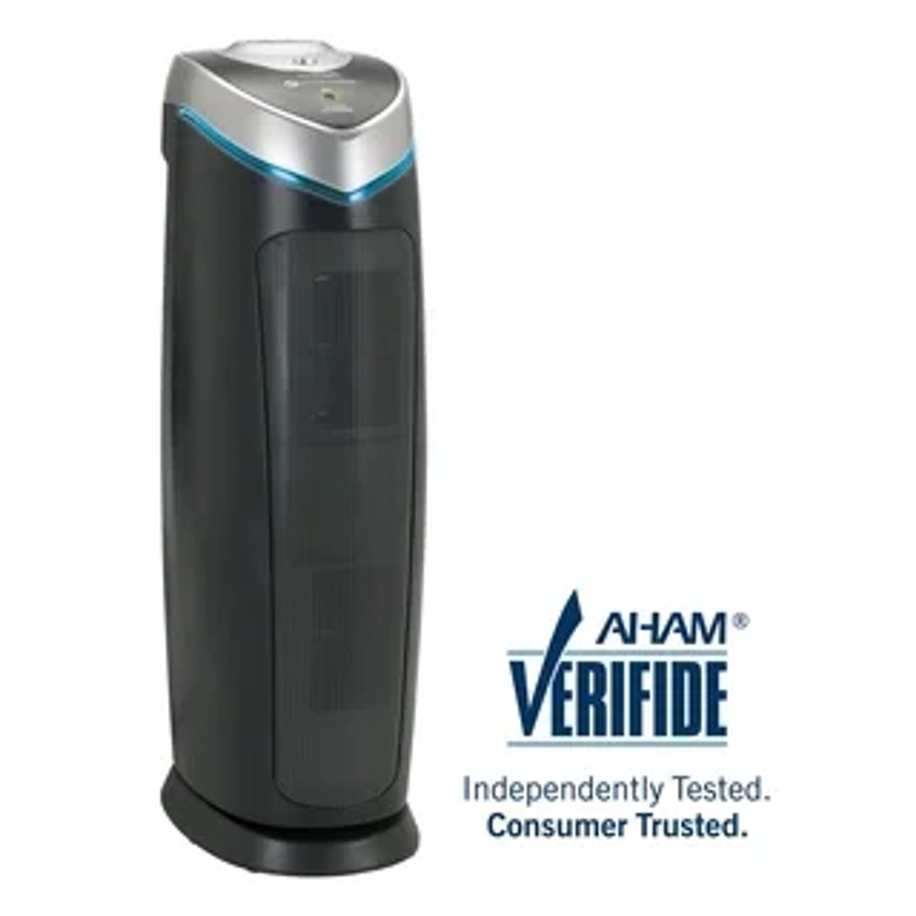 GermGuardian®AC4825DLX 4-in-1 Air Purifier with HEPA Filter, UVC Sanitizer and Odor Reduction, 22-Inch Tower - Overstock - 9262042