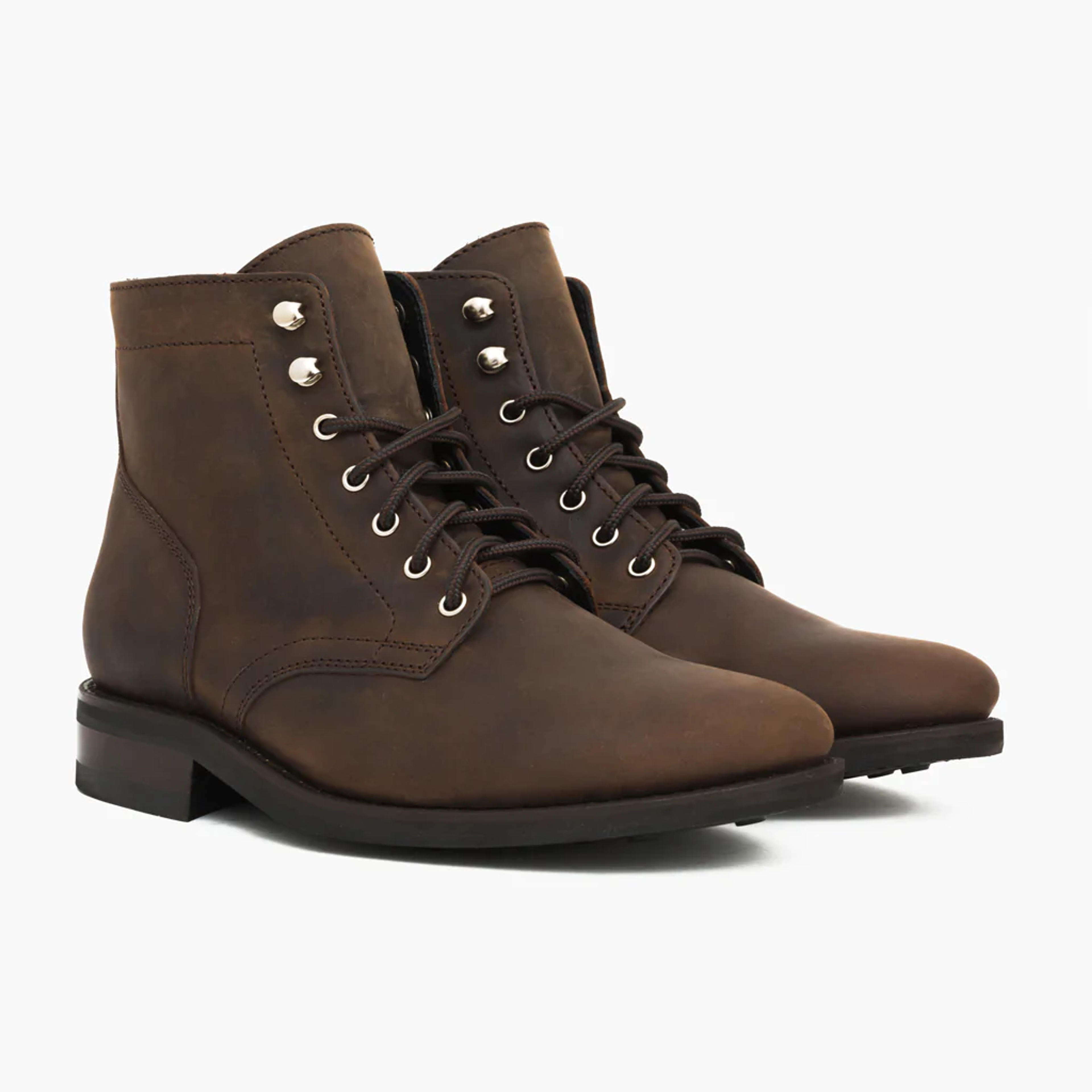 Men's President Lace-Up Boot In Tobacco - Thursday Boot Company