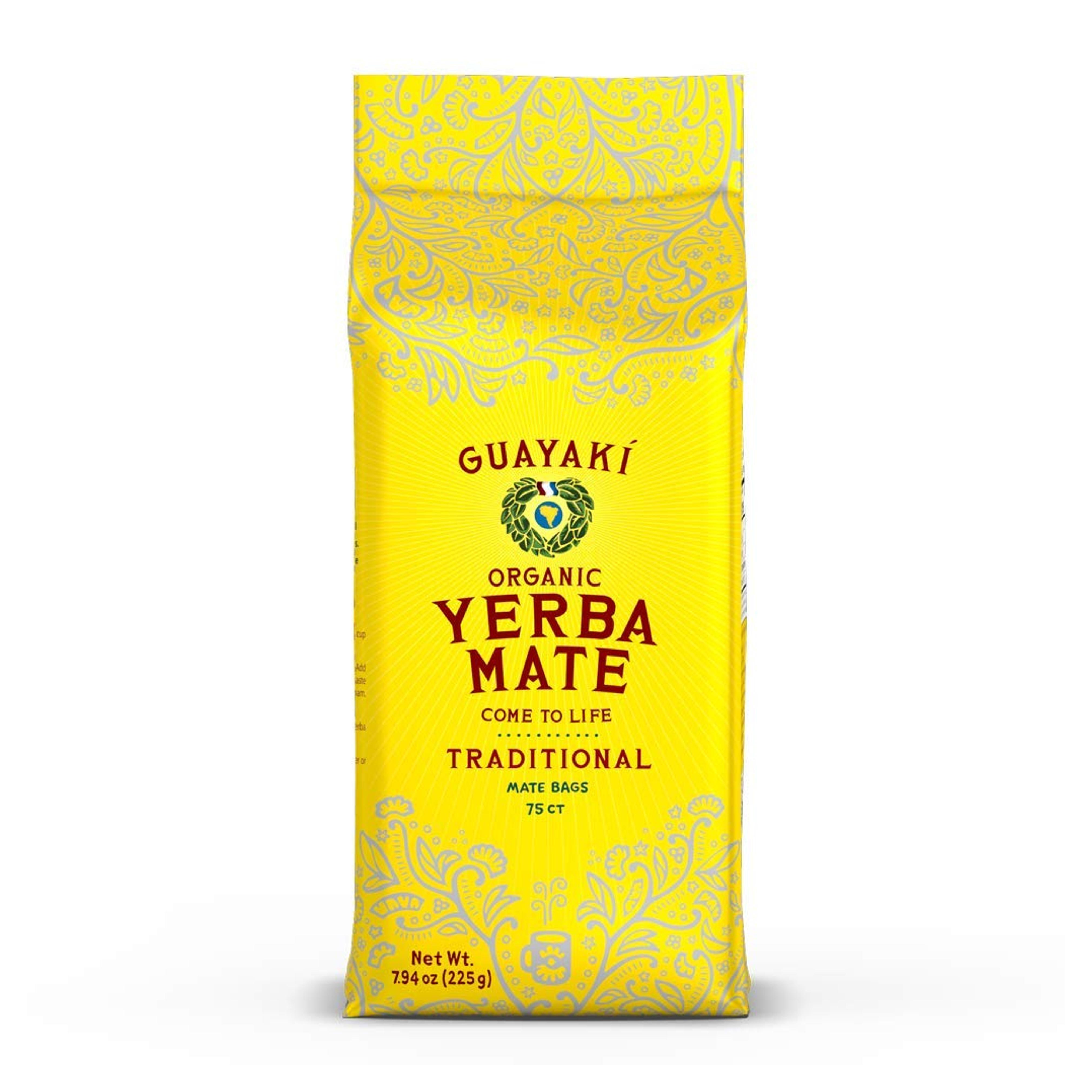 Guayaki Traditional Mate Tea, 75 Bags