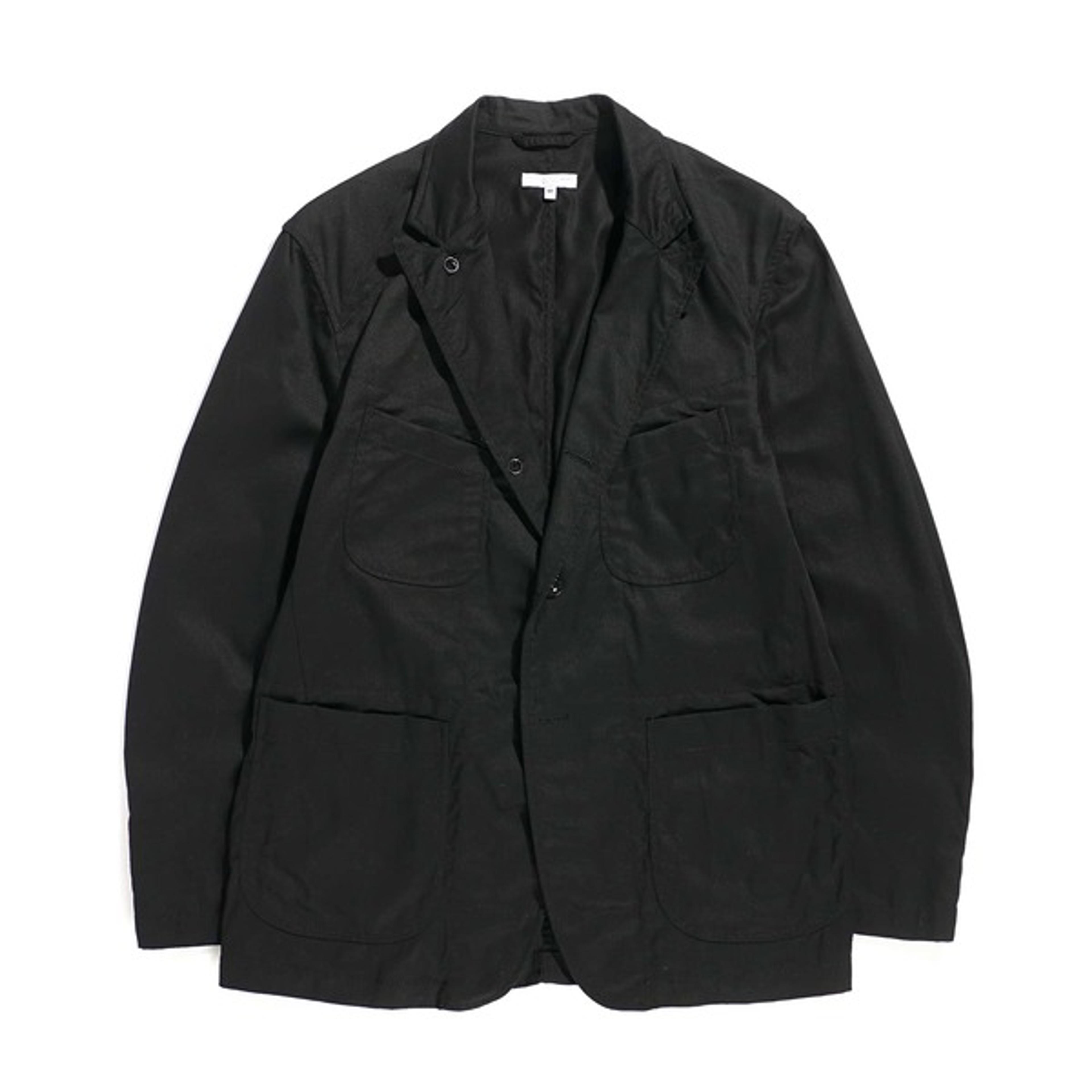 Engineered Garments 6.5oz Flat Twill Bedford Jacket - Black | Garmentory