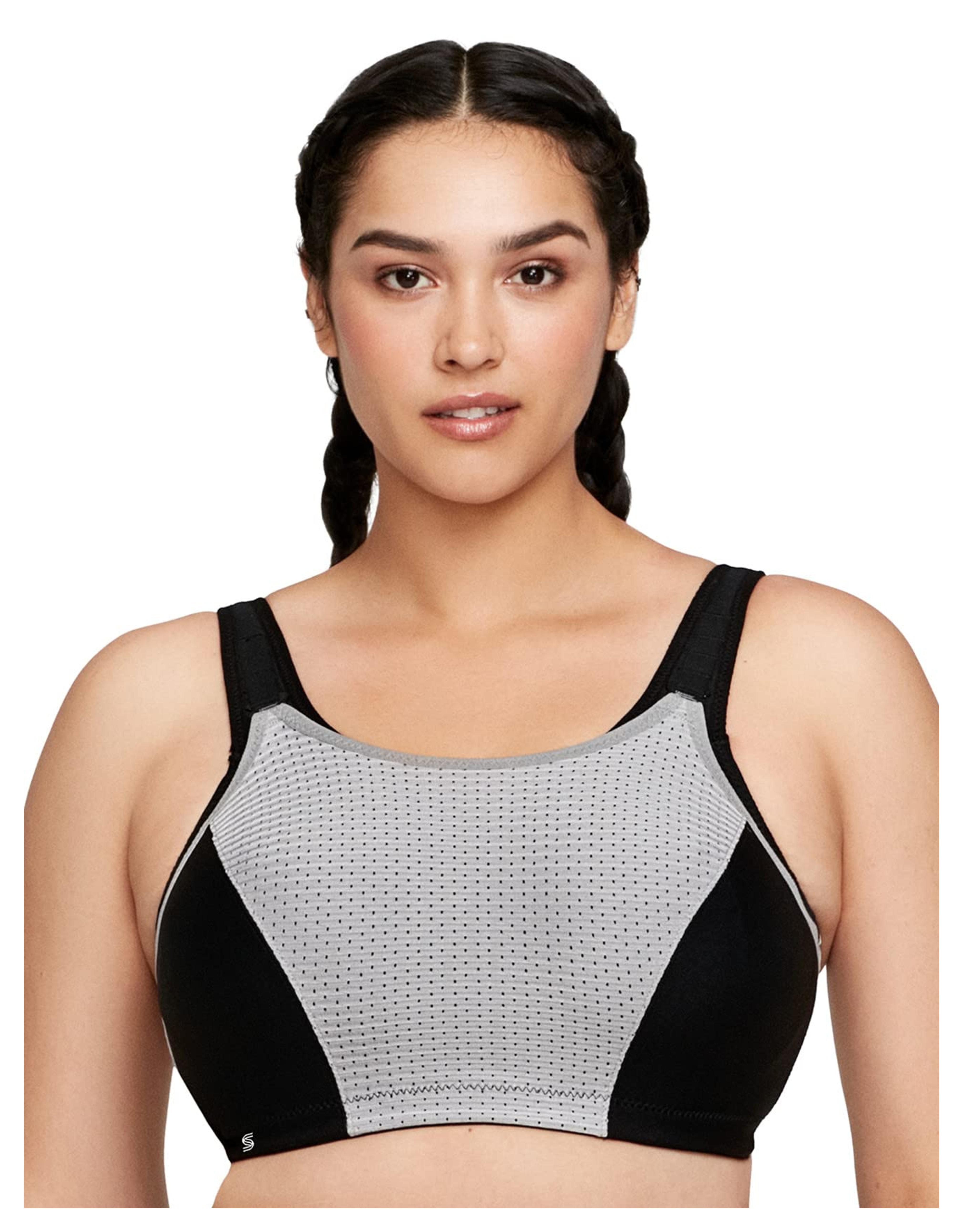 Glamorise Women's Double-Layer Custom-Control Sport Bra at Amazon Women’s Clothing store
