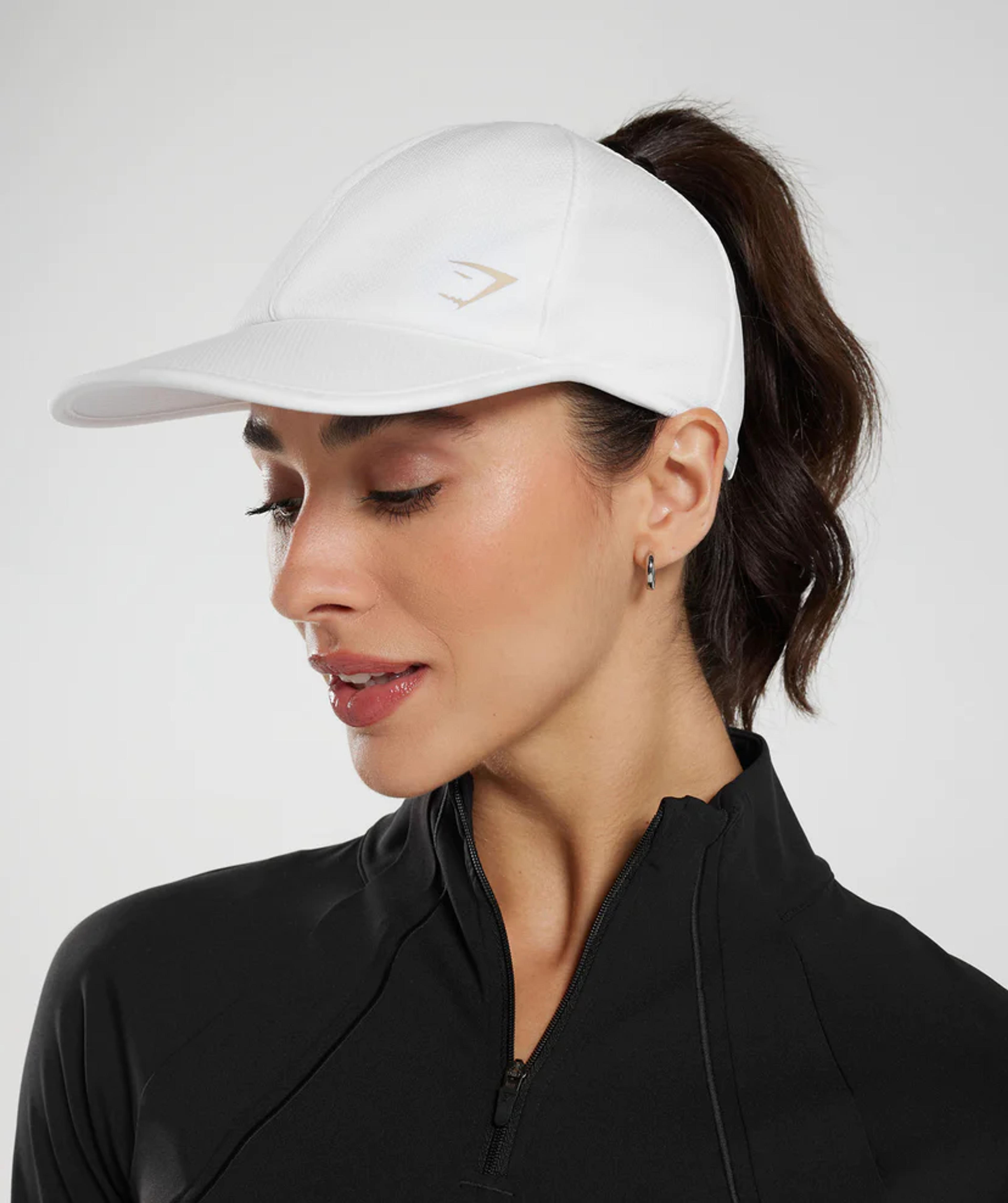 Gymshark Ponytail Cap - White | Gymshark