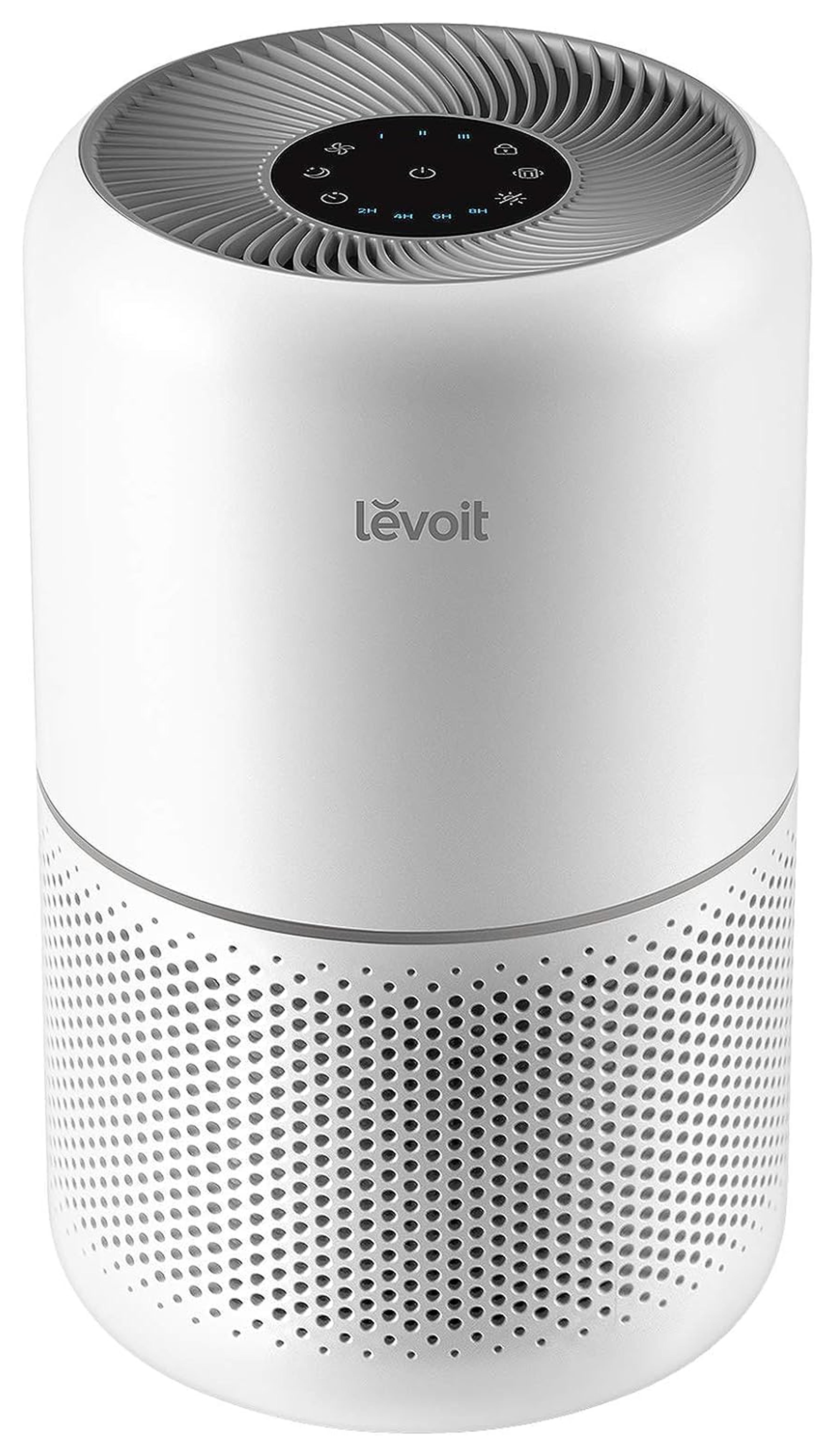 Limited-time deal: LEVOIT Air Purifier for Home Allergies Pets Hair in Bedroom, Covers Up to 1095 Sq.Foot Powered by 45W High Torque Motor, 3-in-1 Filter, Remove Dust Smoke Pollutants Odor, Core 300 / Core300-P, White