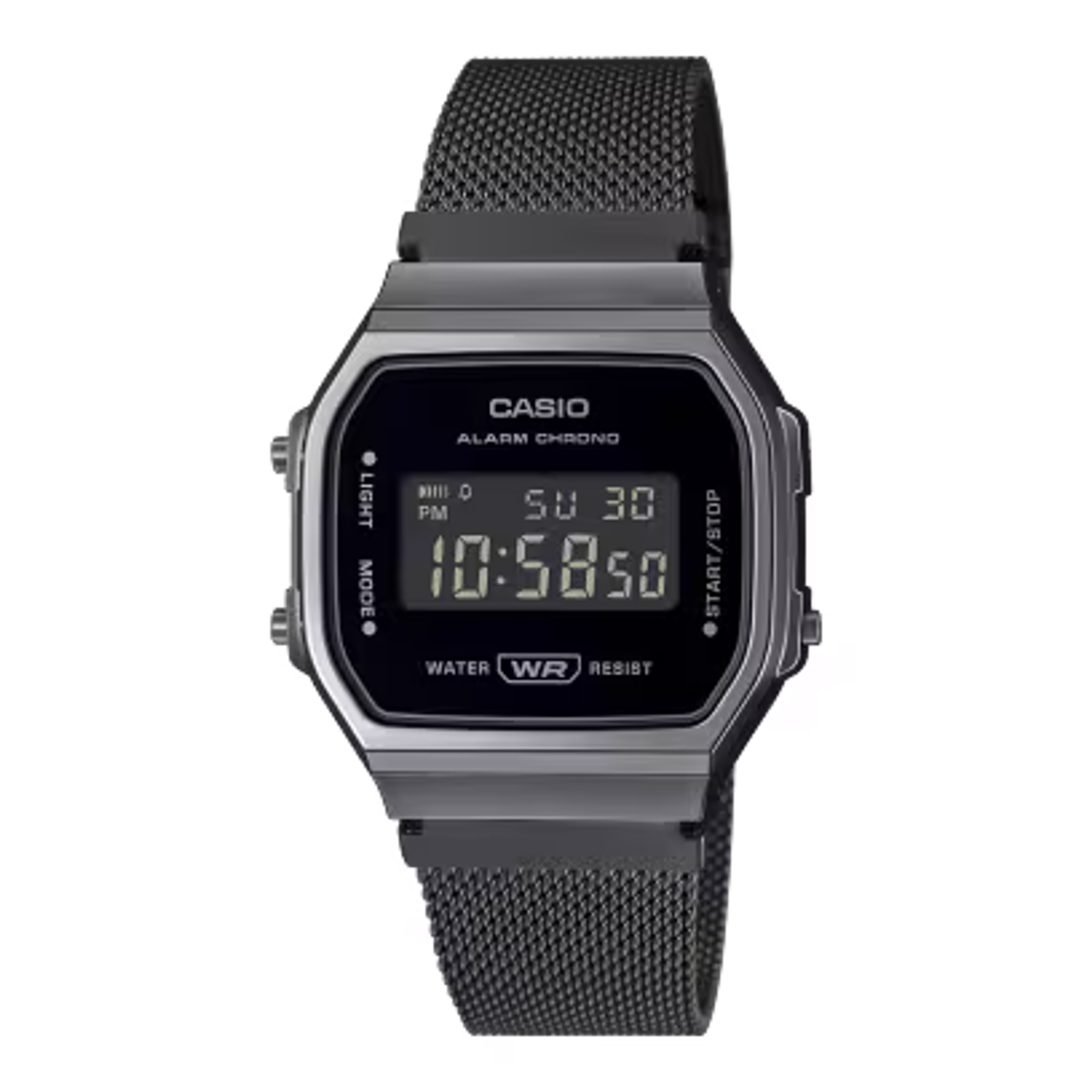 A168WEMB-1BVT | Vintage All Black Digital Watch | CASIO