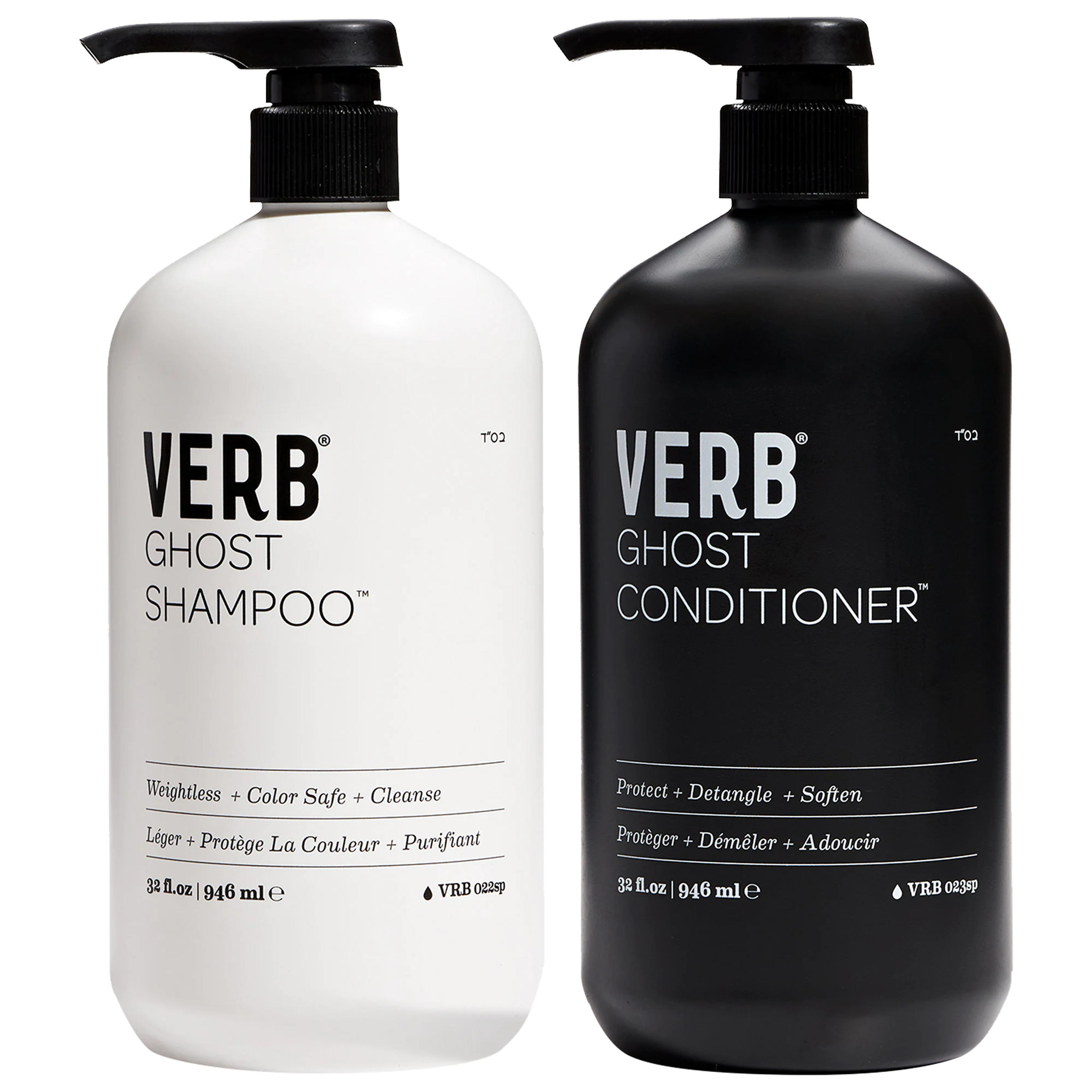 Verb - Ghost Weightless Shampoo and Conditioner Jumbo Set for Fine Hair