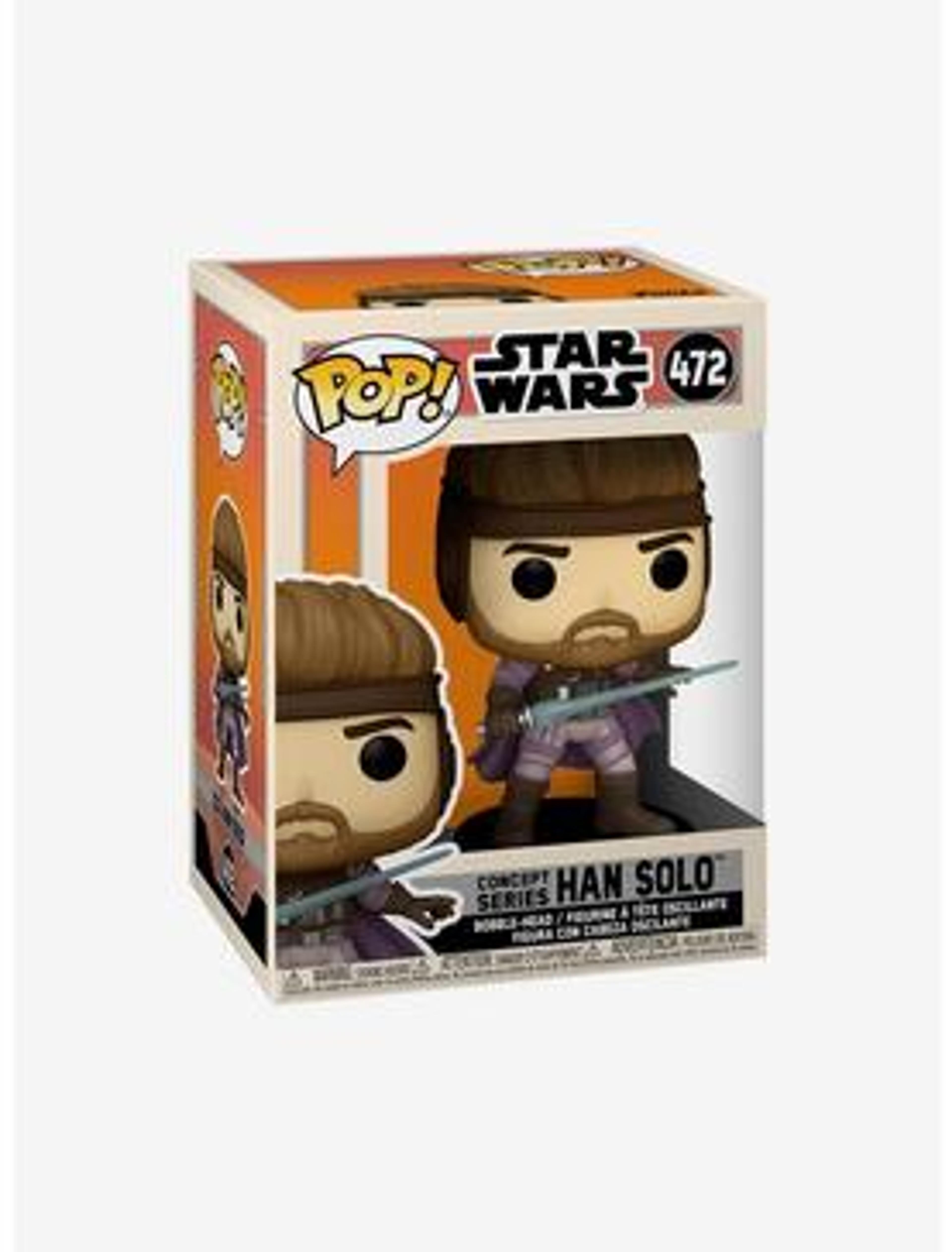 Funko Pop! Star Wars Concept Series Han Solo Vinyl  Bobble-Head,