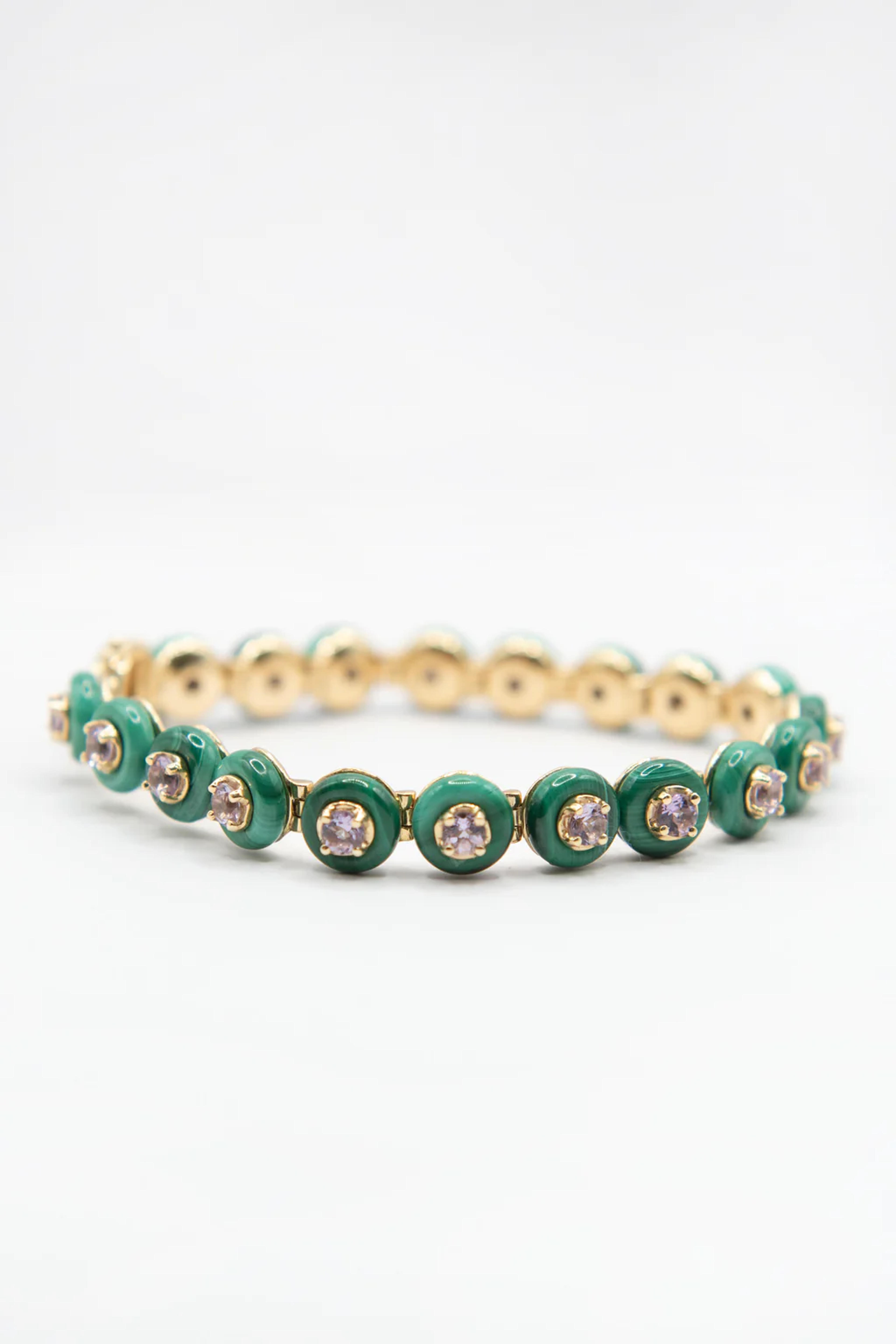 Frames Bracelet, Malachite