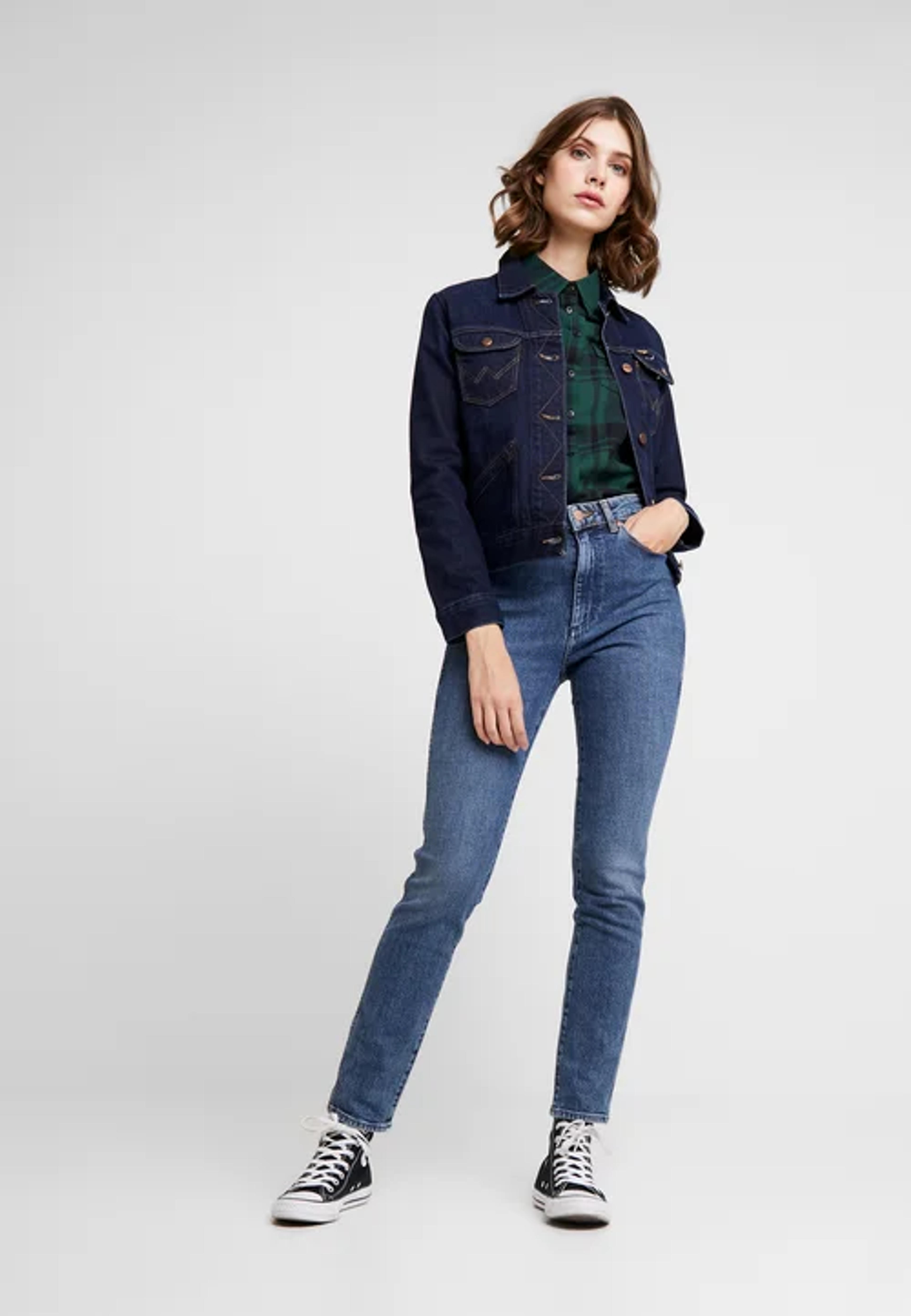 Wrangler WESTERN SHIRT - Button-down blouse - pine/green - Zalando.co.uk