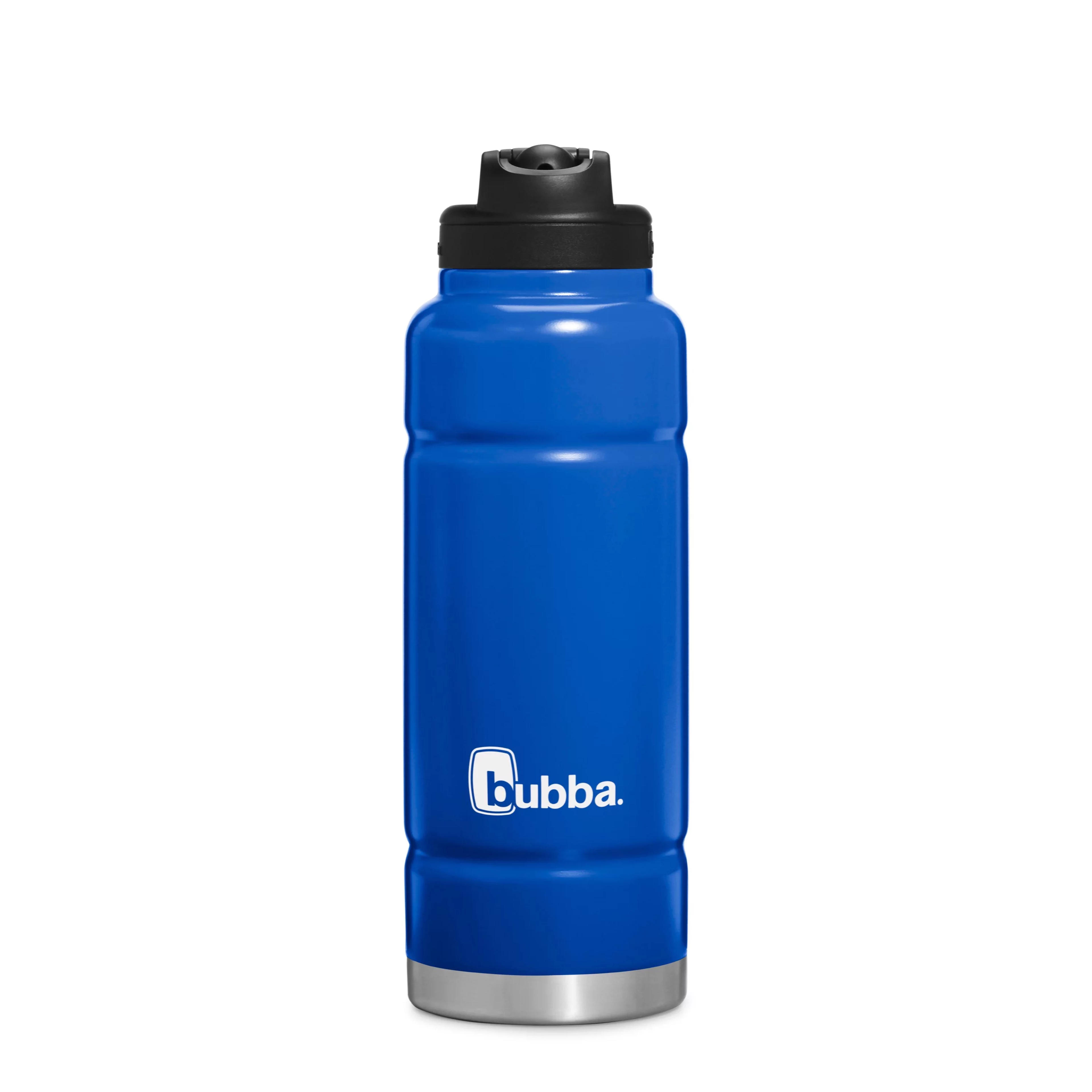 bubba Trailblazer Stainless Steel Water Bottle Straw Lid Very Berry Blue, 40 fl oz. - Walmart.com