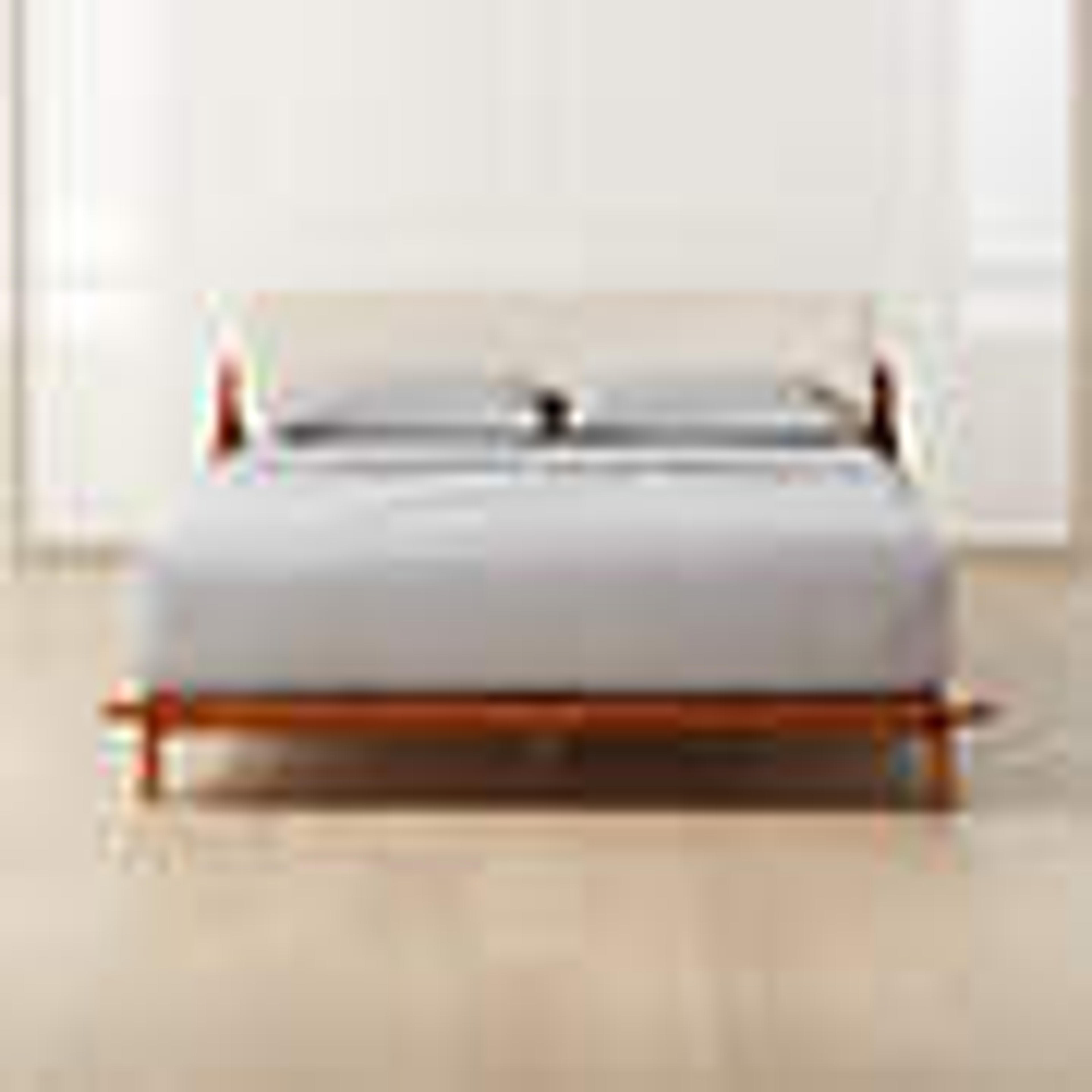 Drommen Acacia Wood Queen Bed