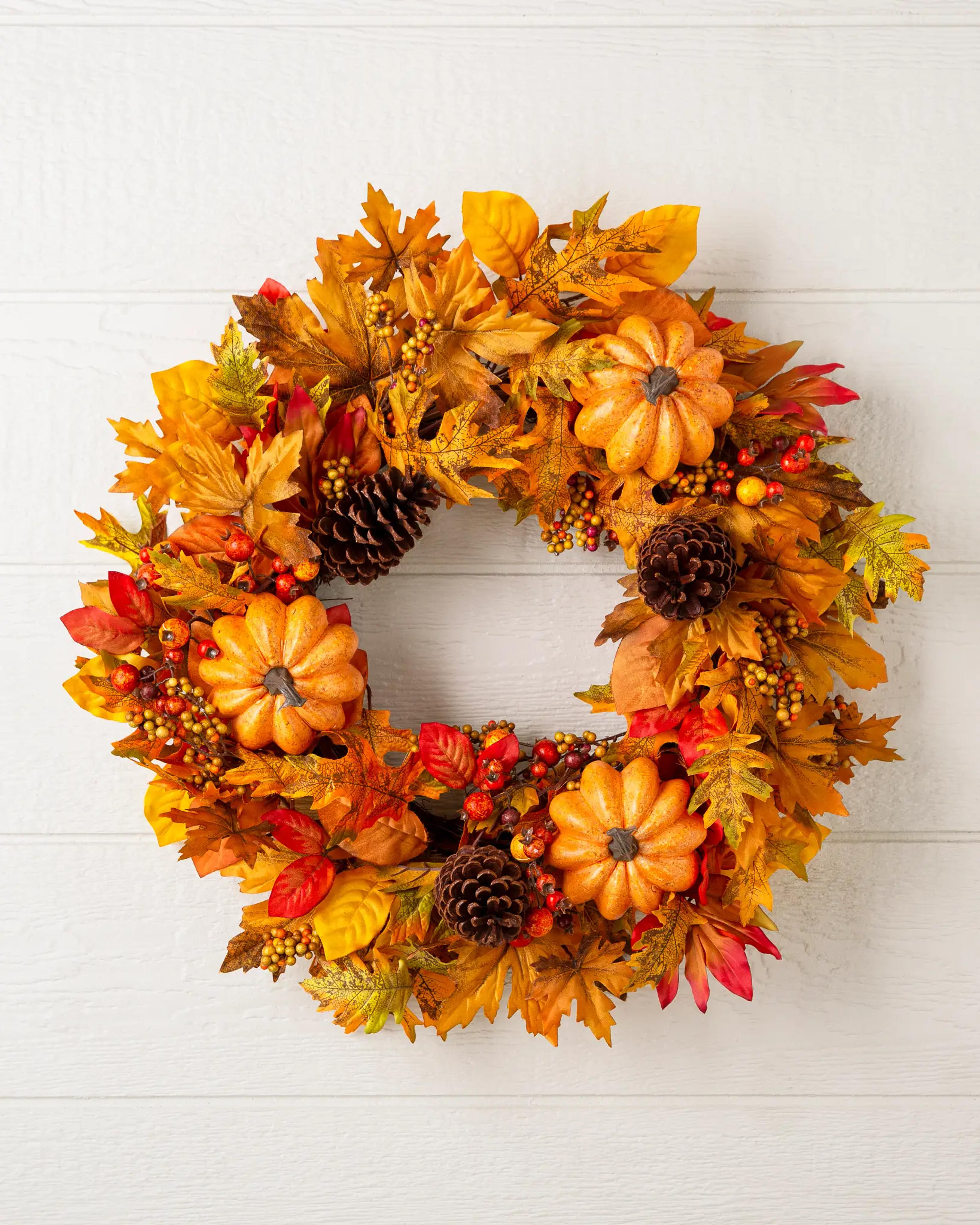 Artificial Outdoor Autumn Traditions Foliage | Balsam Hill