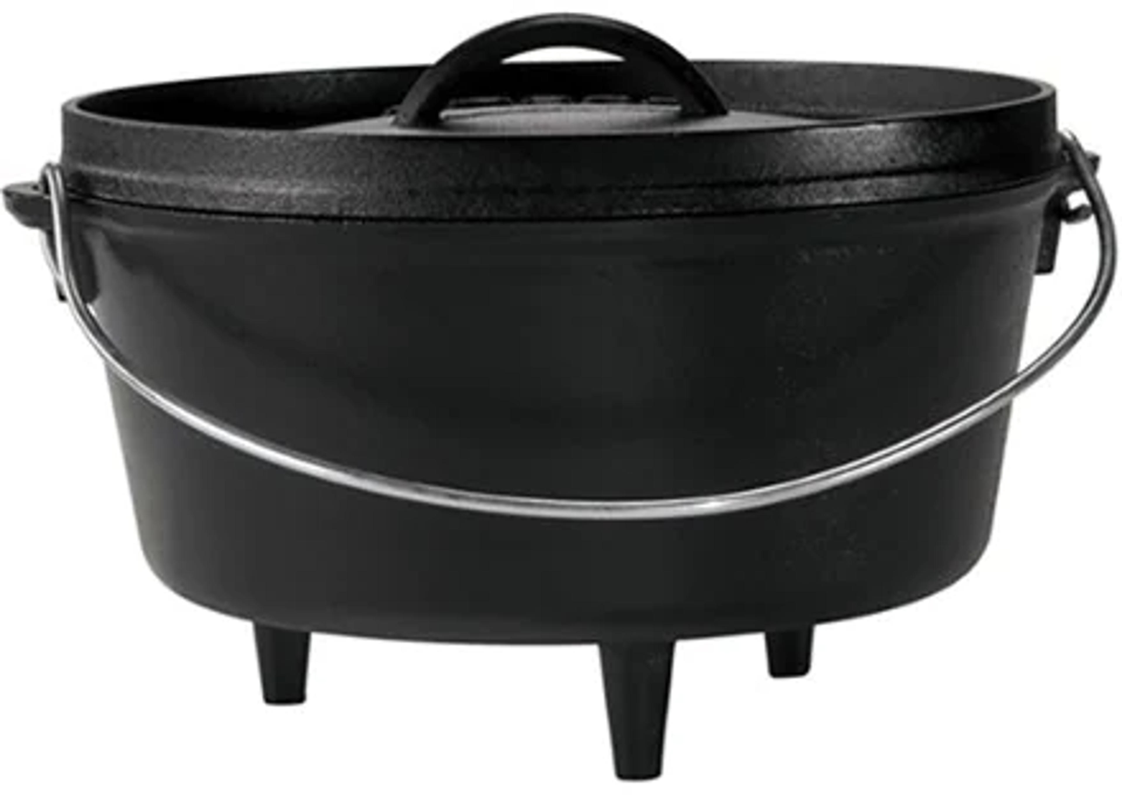 Lodge Deep Camp Dutch Oven - 5 qt. | REI Co-op