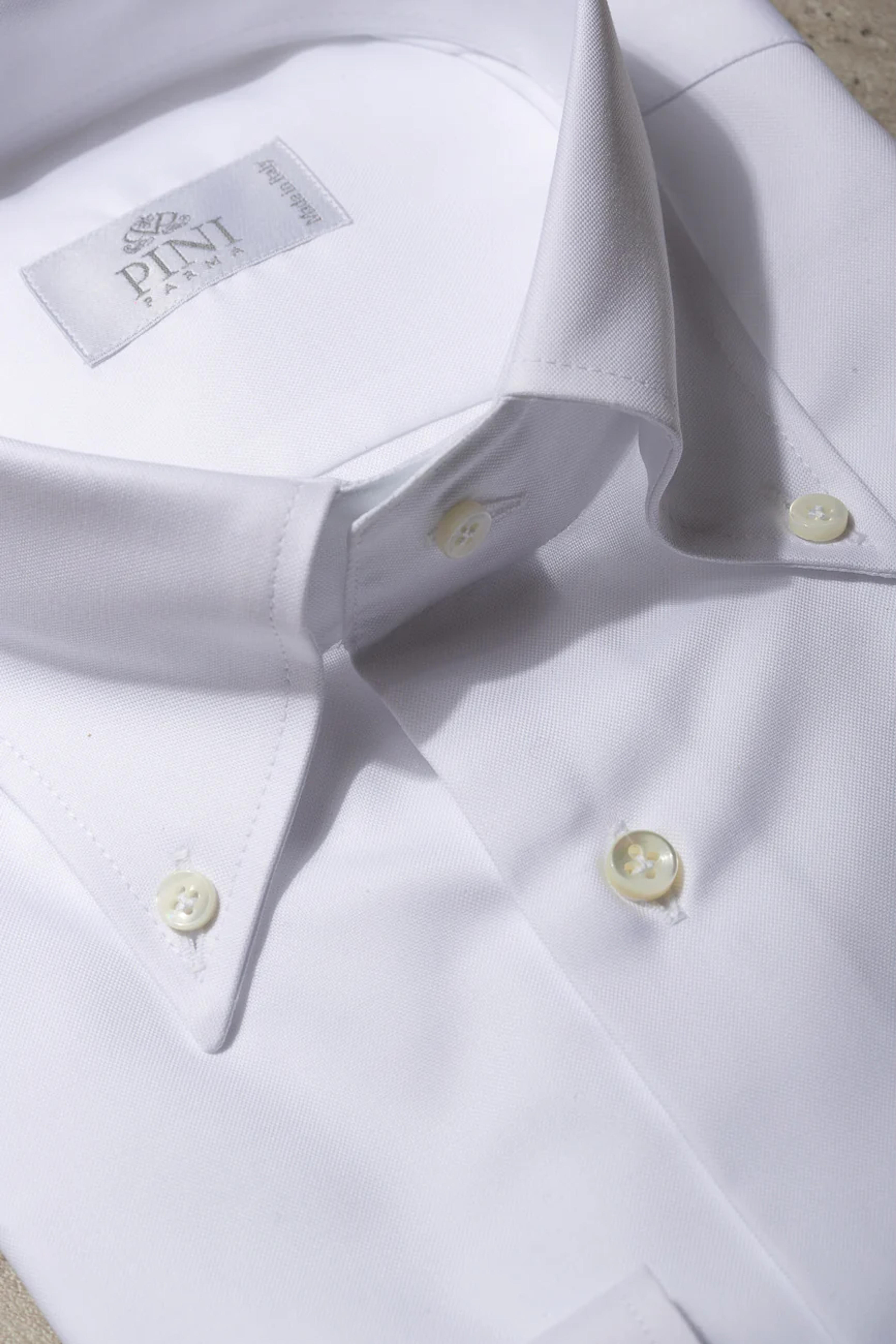 Button down white shirt ”Sartoriale collection”- Made In Italy
