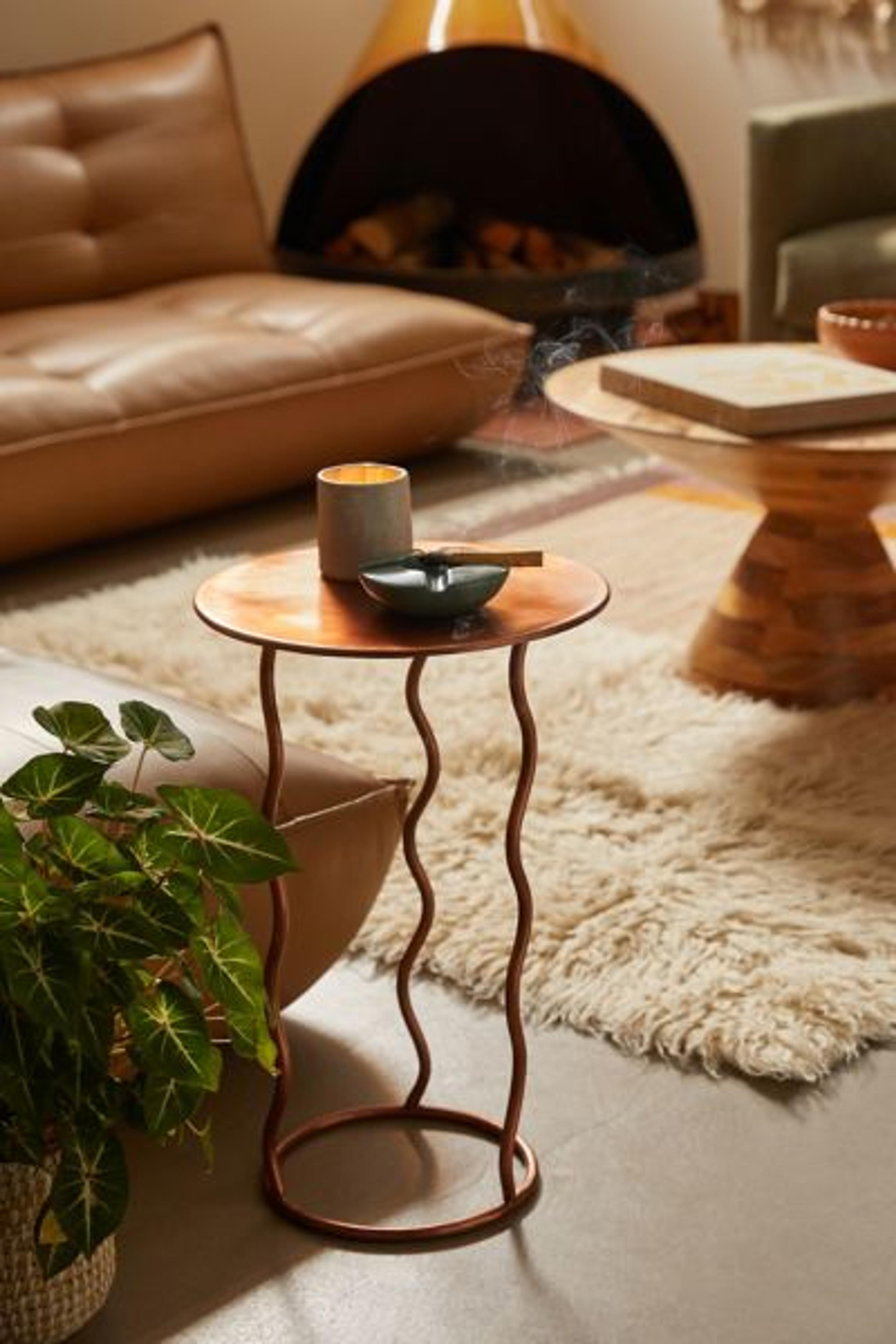 Tavi Copper Side Table