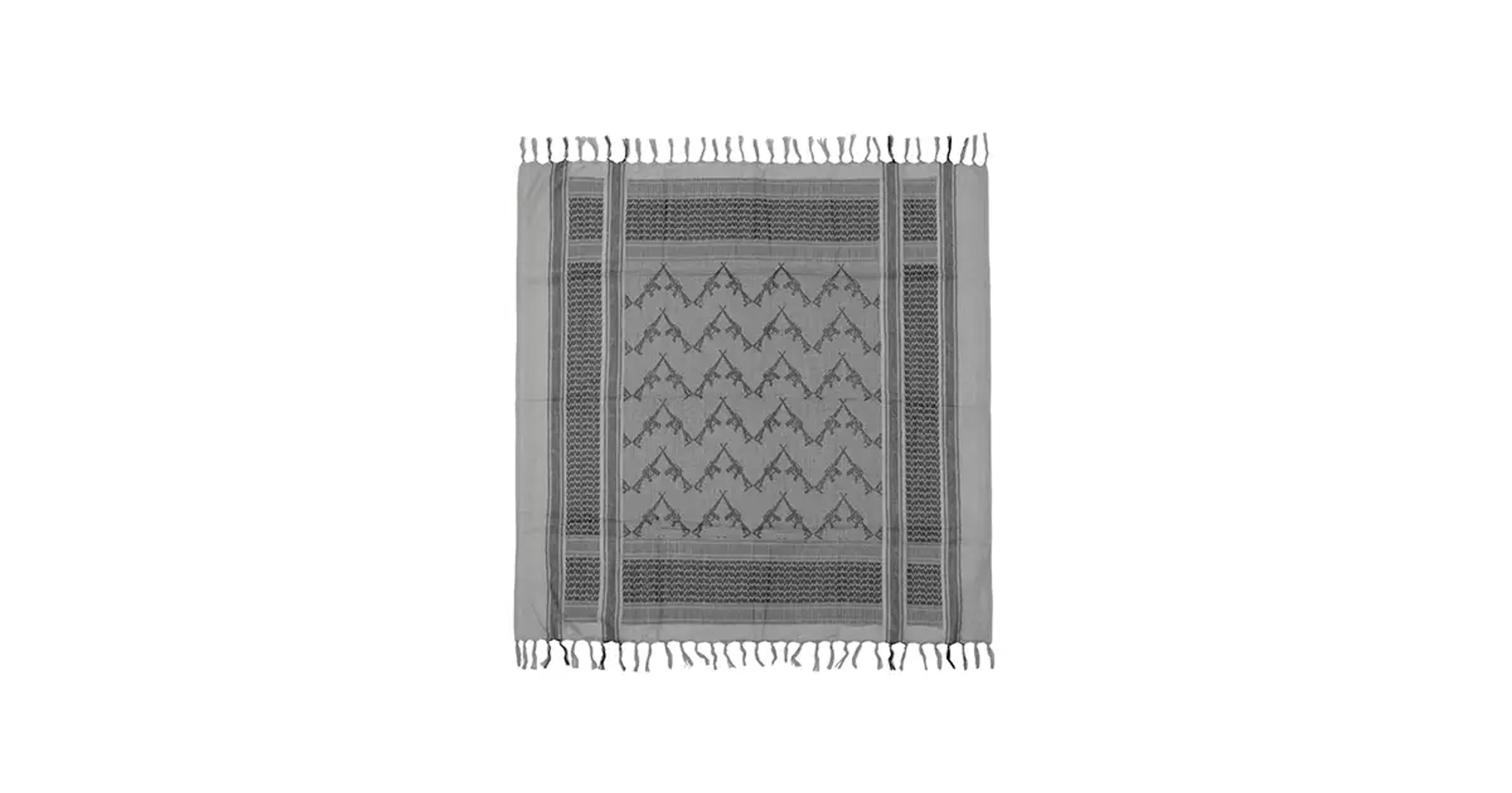 M16 Pattern Shemagh Scarf - Grey [EM] | TaiwanGun US & EU