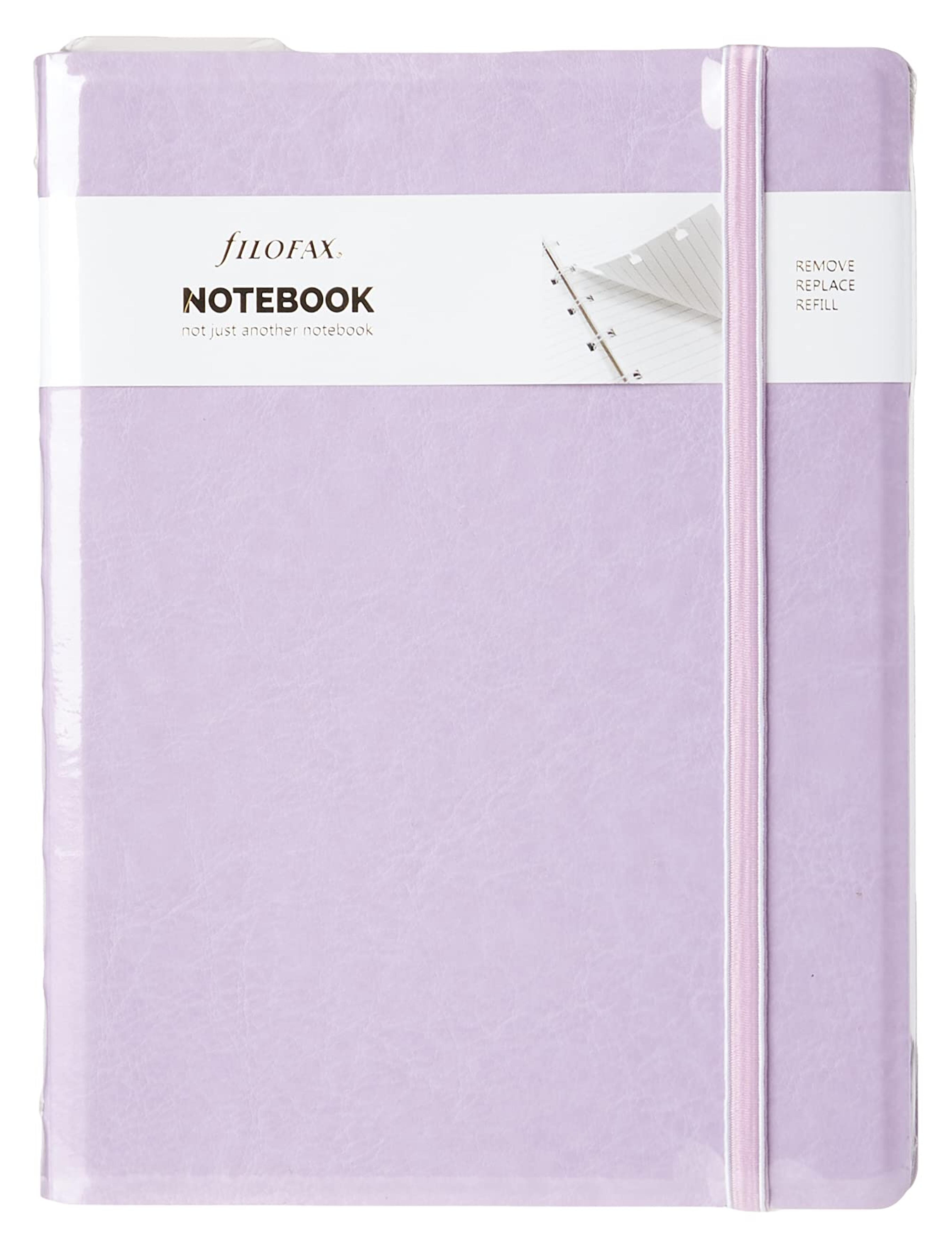 Filofax Refillable A5 Pastels Notebook - orchid