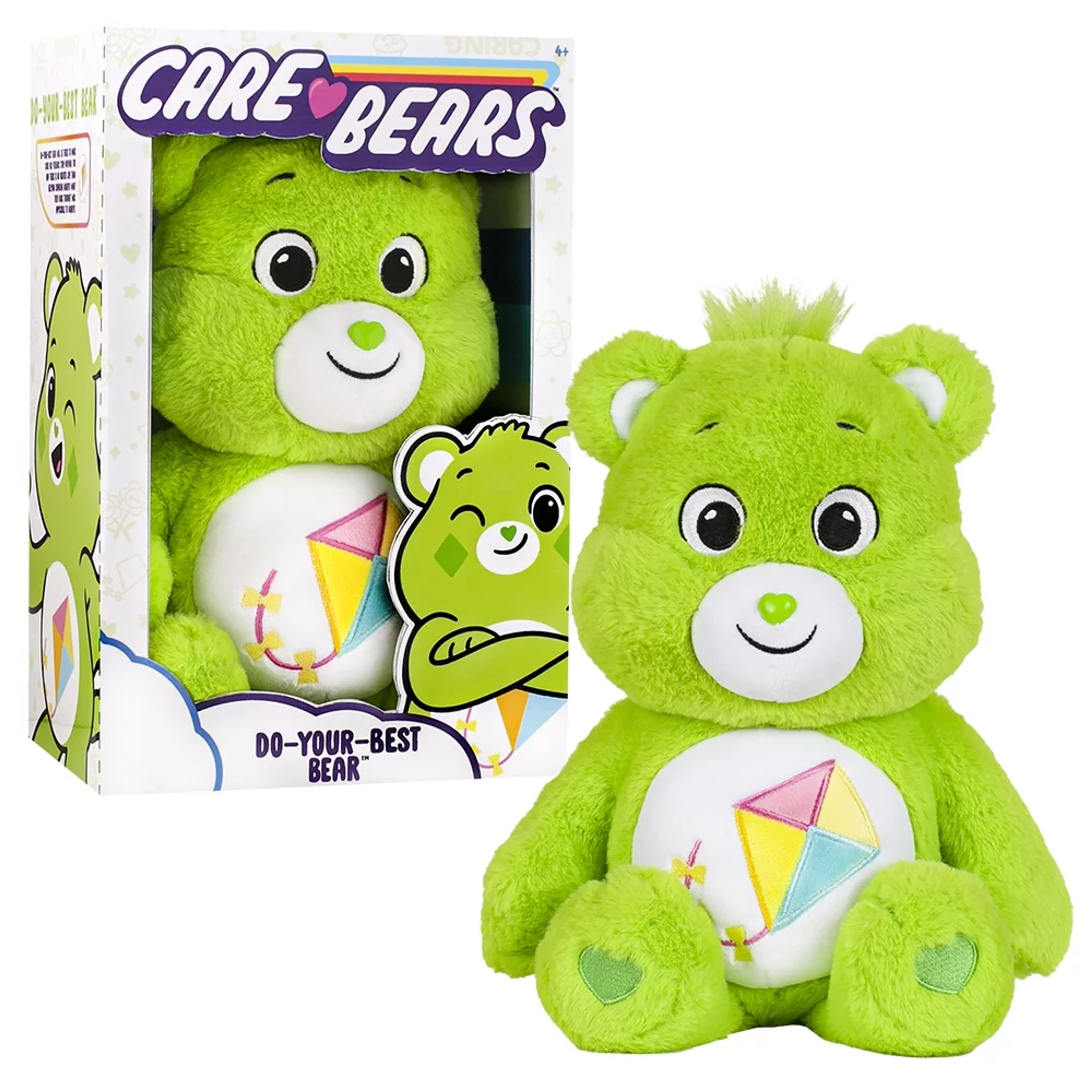 Care Bears 14" Plush - Do Your Best Bear - Soft Huggable Material! - Walmart.com