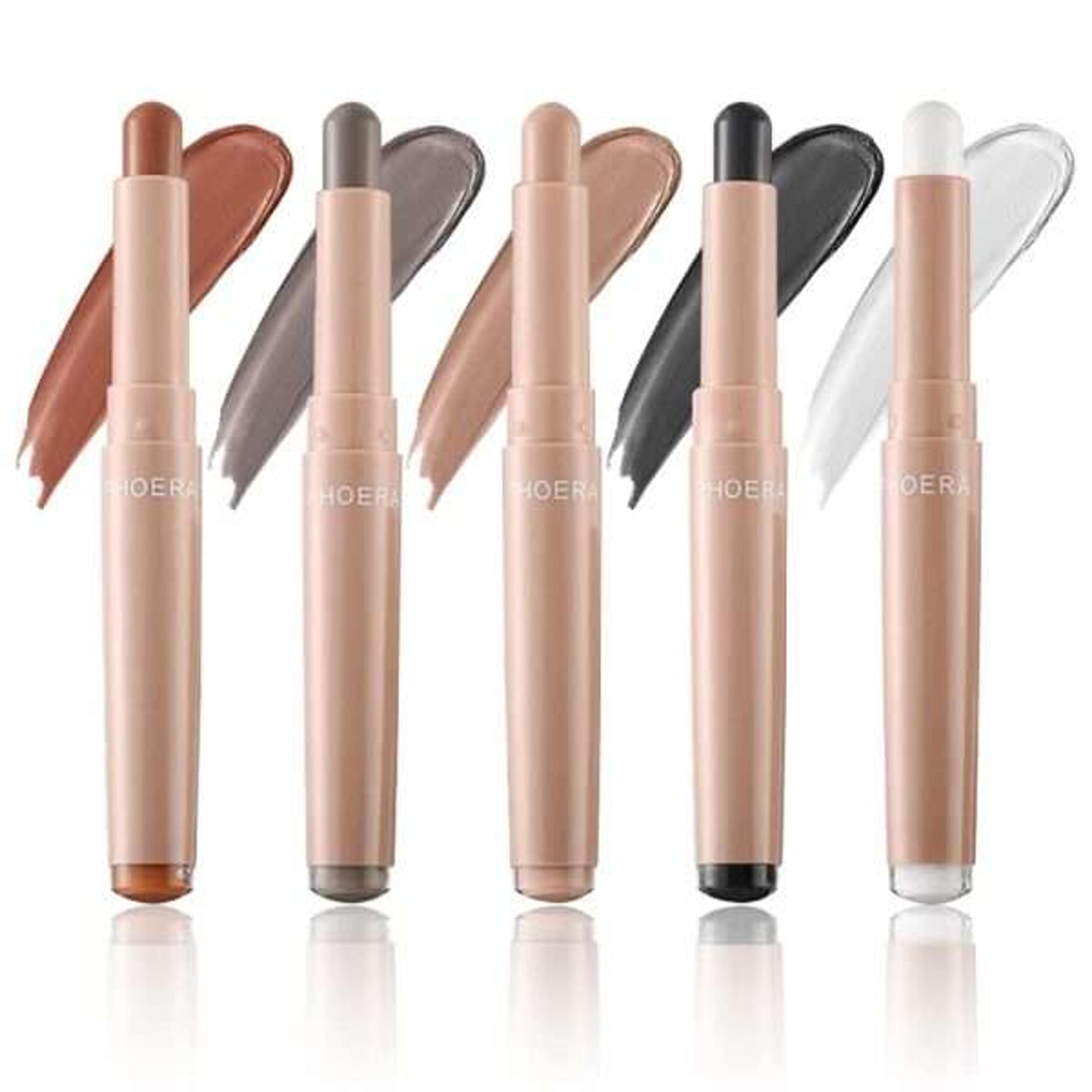 Go Ho 5 Colors Matte Eyeshadow Sticks,Creamy Eyeshadow Crayon Brightener Sticks, Waterproof Colorful Eyeshadow Pen Smooth Easy To Color – TracyCosmetic