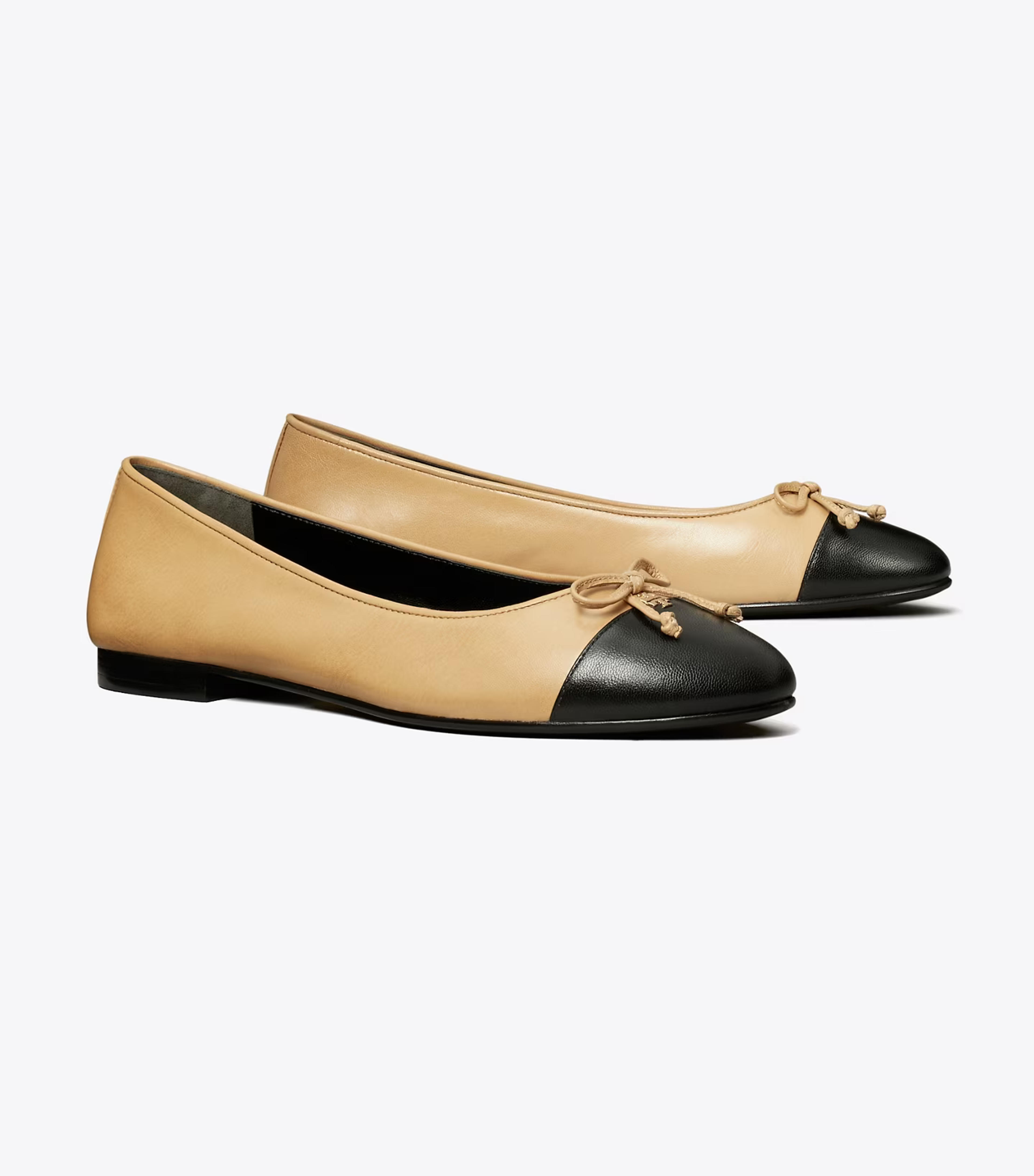 Cap-Toe Ballet: Women's Designer Flats | Tory Burch