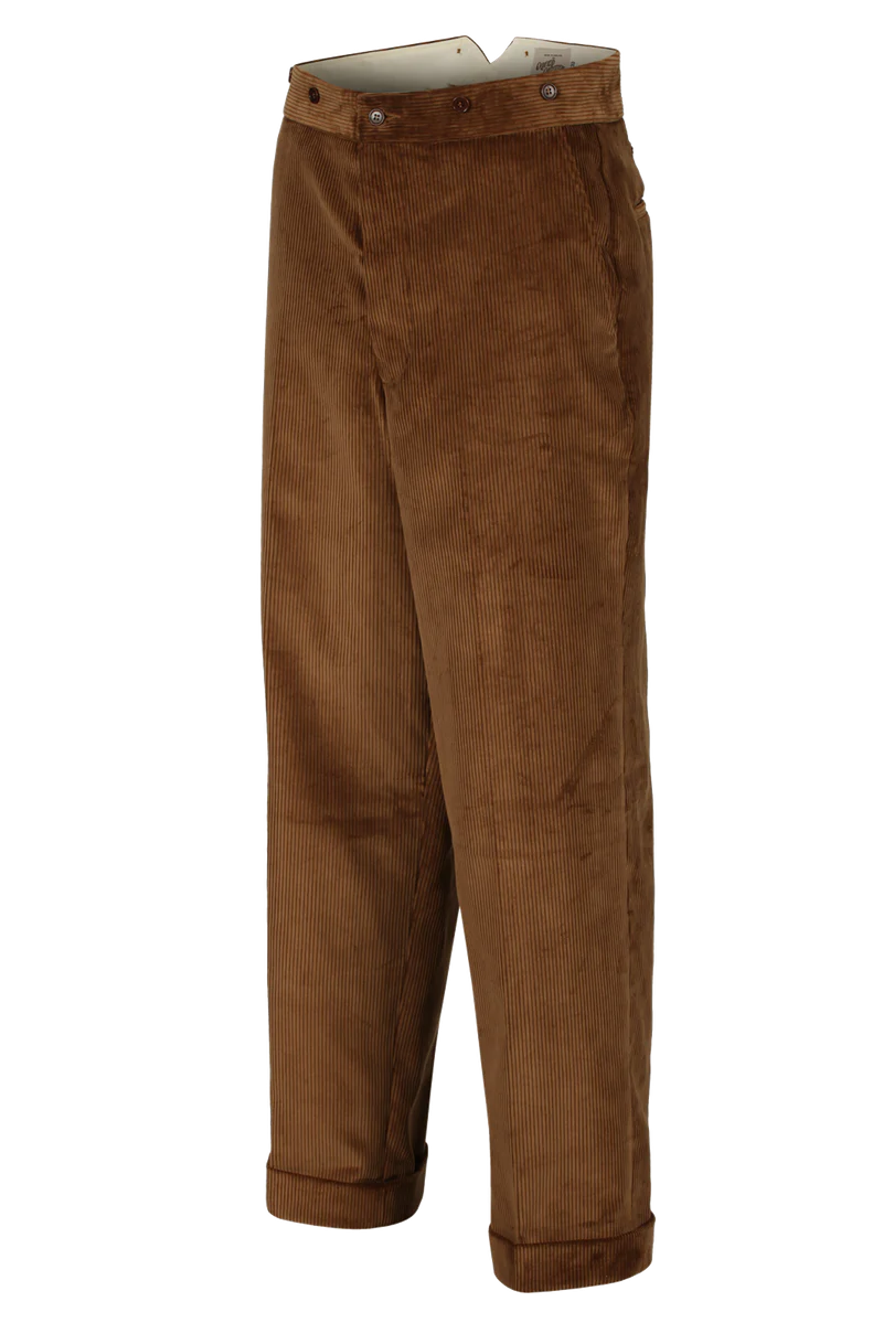 "The Oldroyd" Trouser in Brown corduroy – Oldfield Outfitters